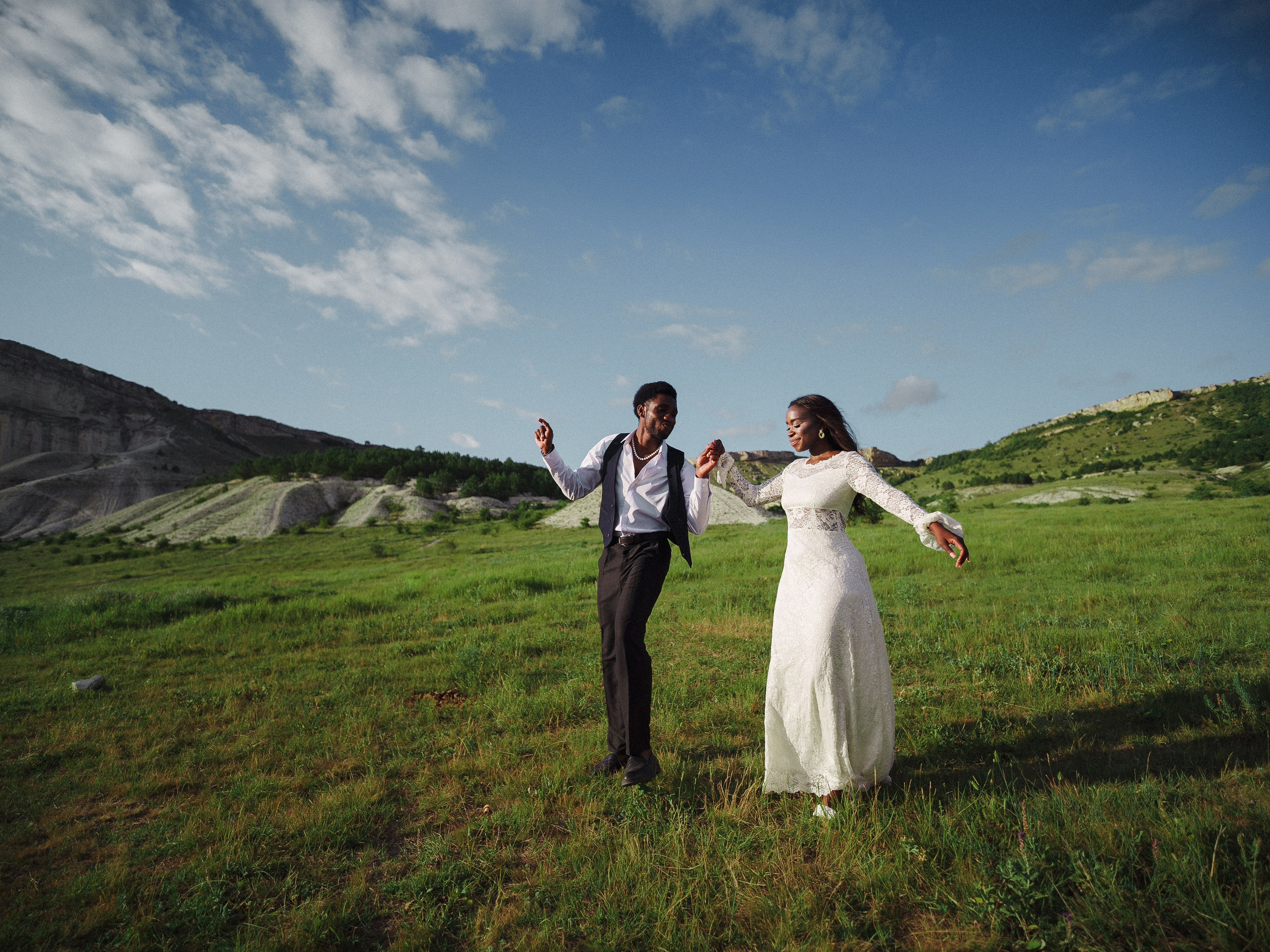 Прогулка на Белой скале. Фотограф Олег Сотник
