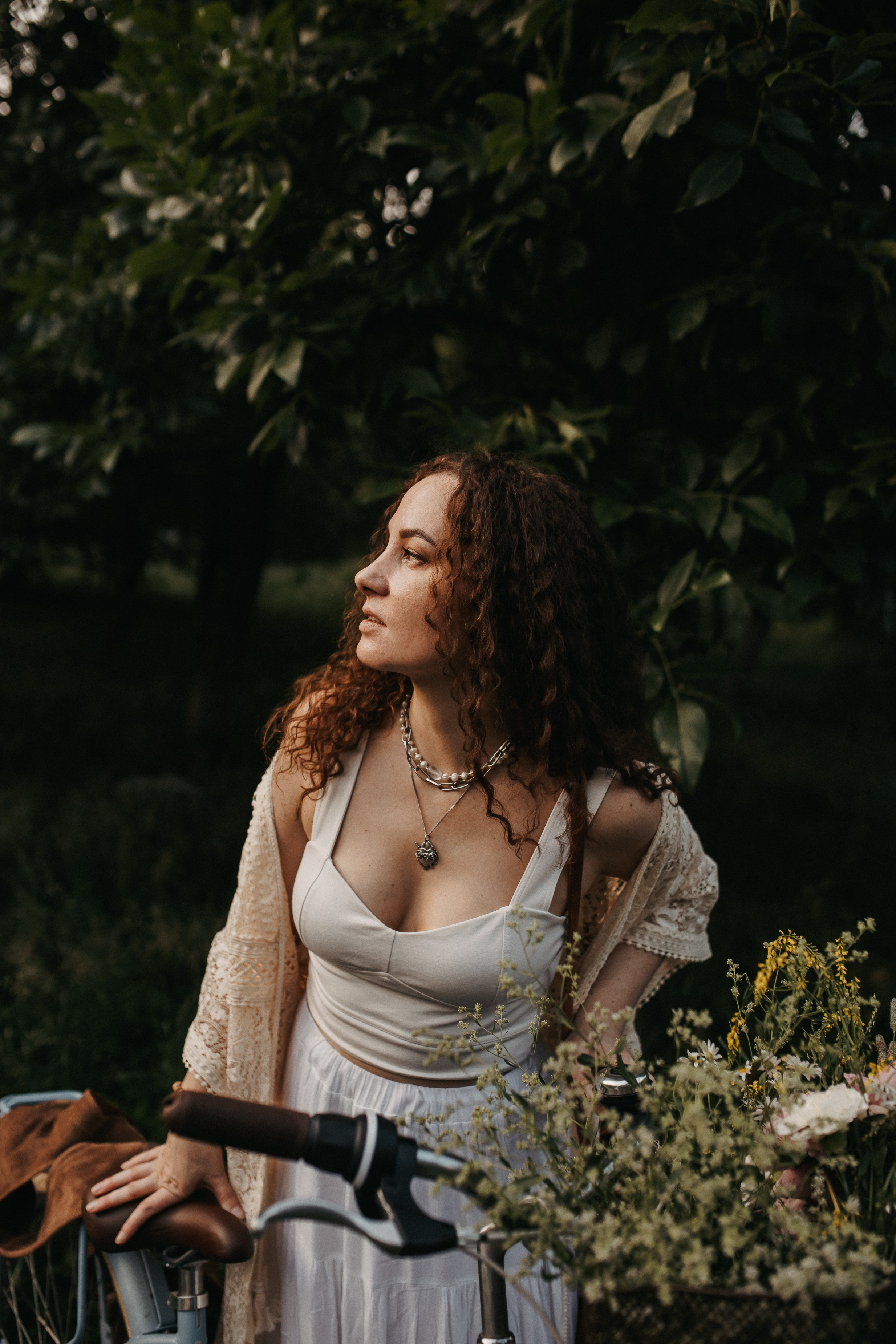 Света с велом. Семейный фотограф Трусова Евгения в Екатеринбурге