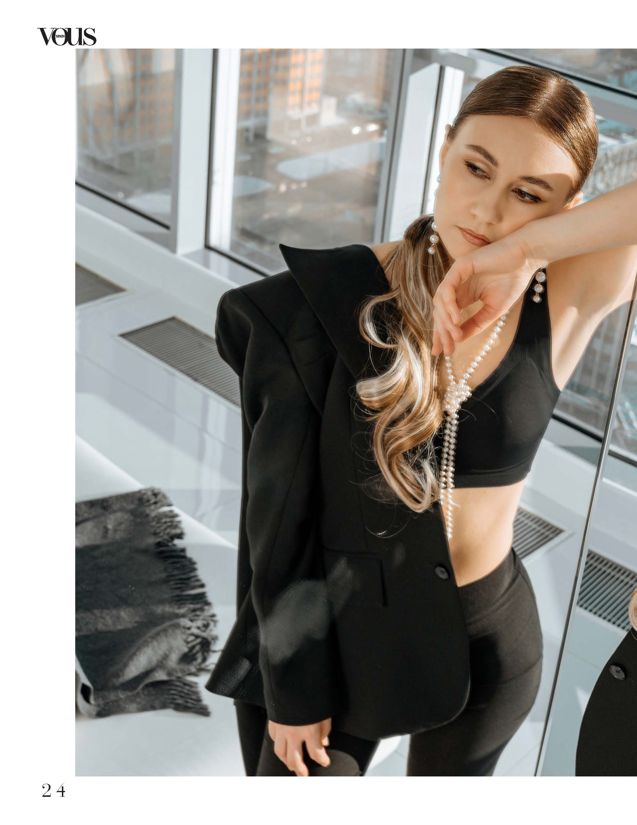 VOUS MAGAZINE Black in White. Портретный фотограф в Санкт-Петербурге Дмитриева Наталия