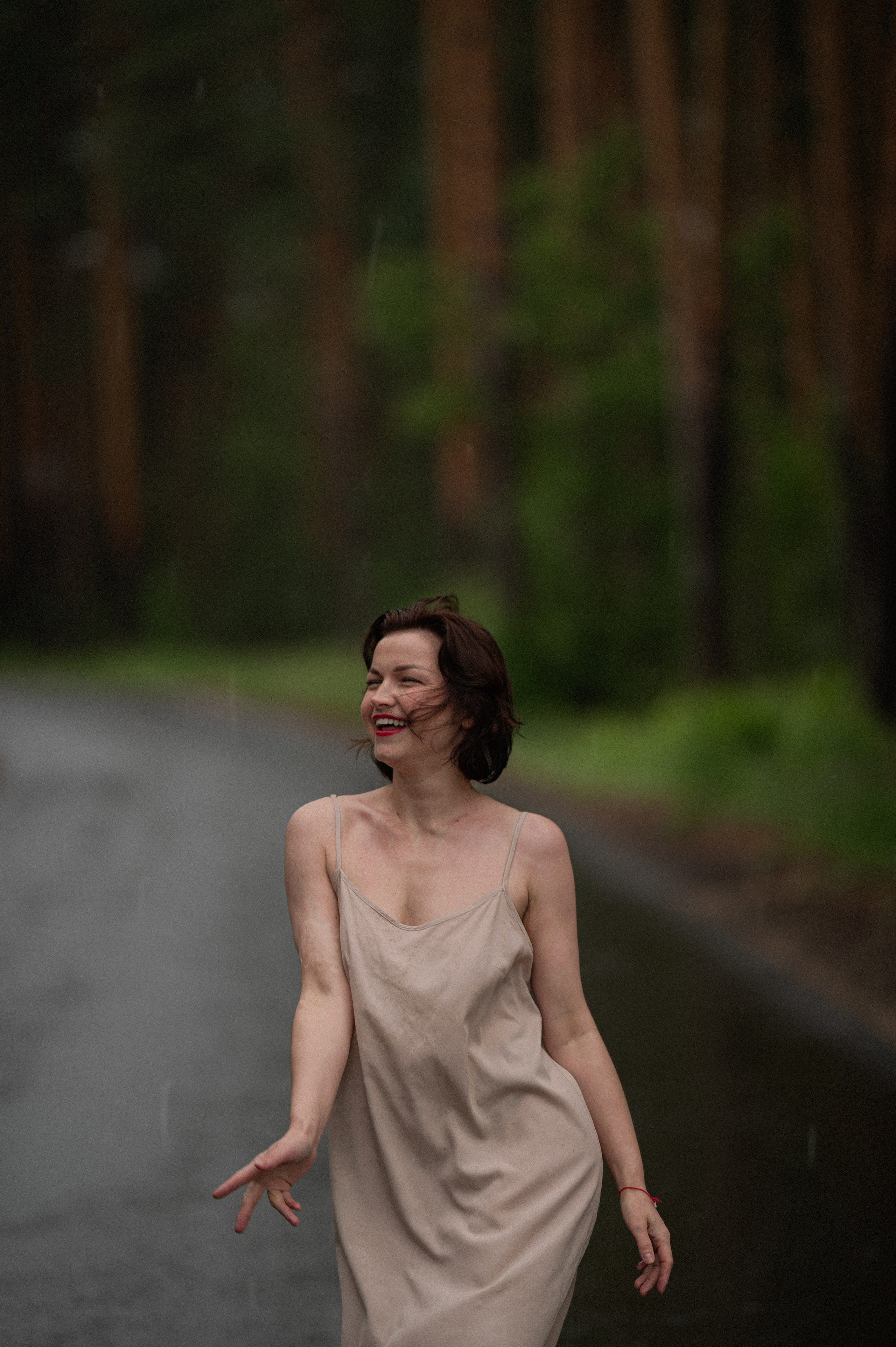 Съемка под дождем. Кристина. Семейный и детский фотограф в Шатках и Арзамасе Александра Магомедова