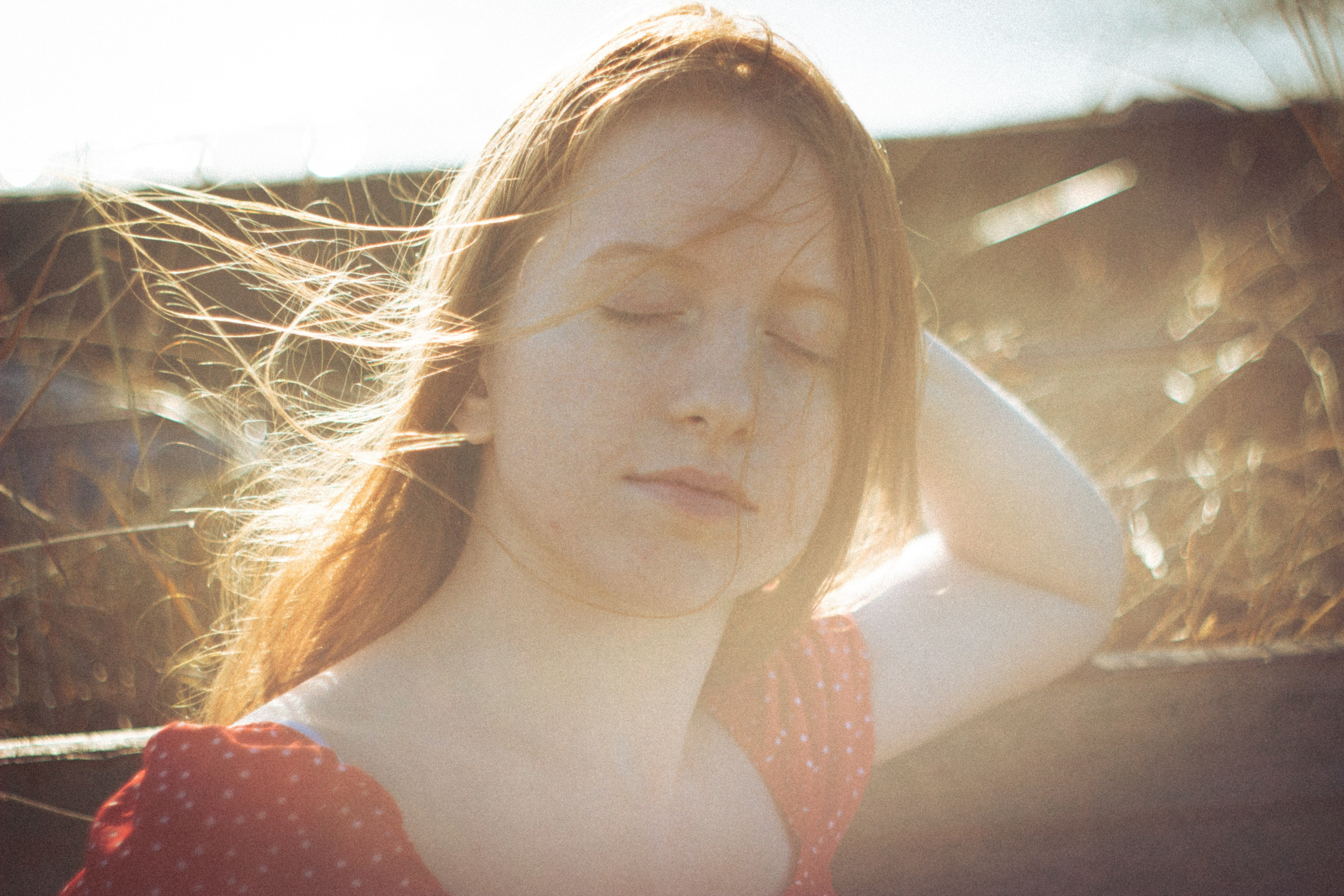 Платье в горошек. • Фотограф Александра Светозар Алчевск •