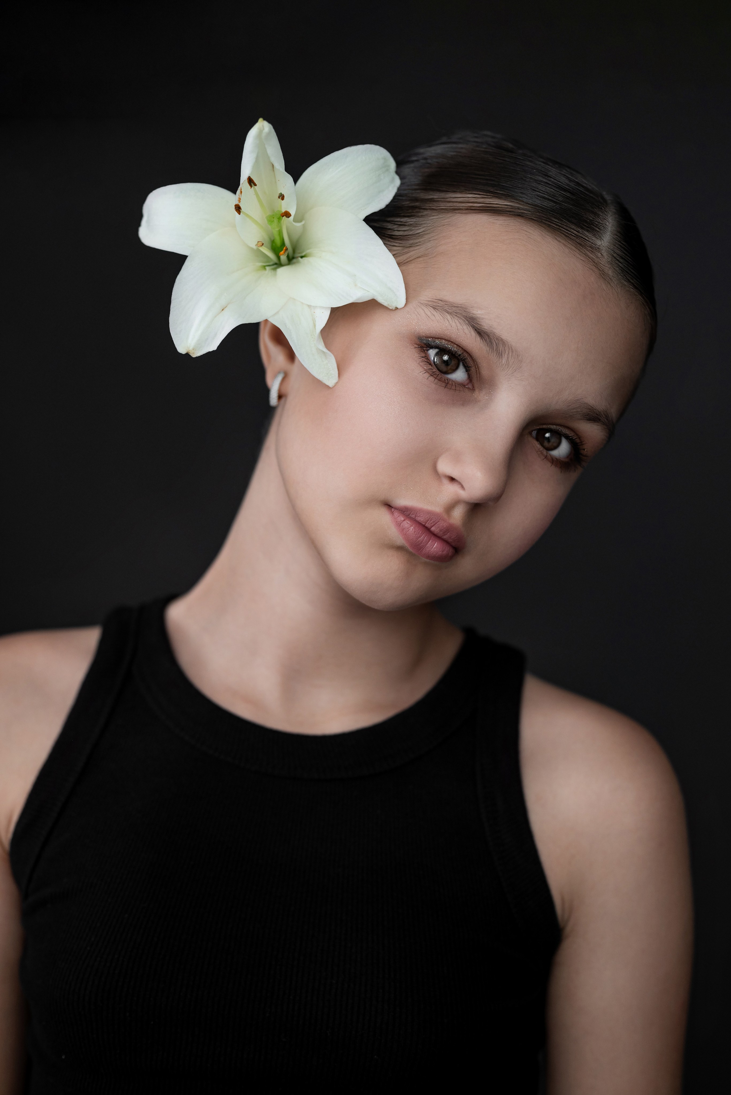 Фотопроект *Белые лилии*. Фотограф в городе Салават