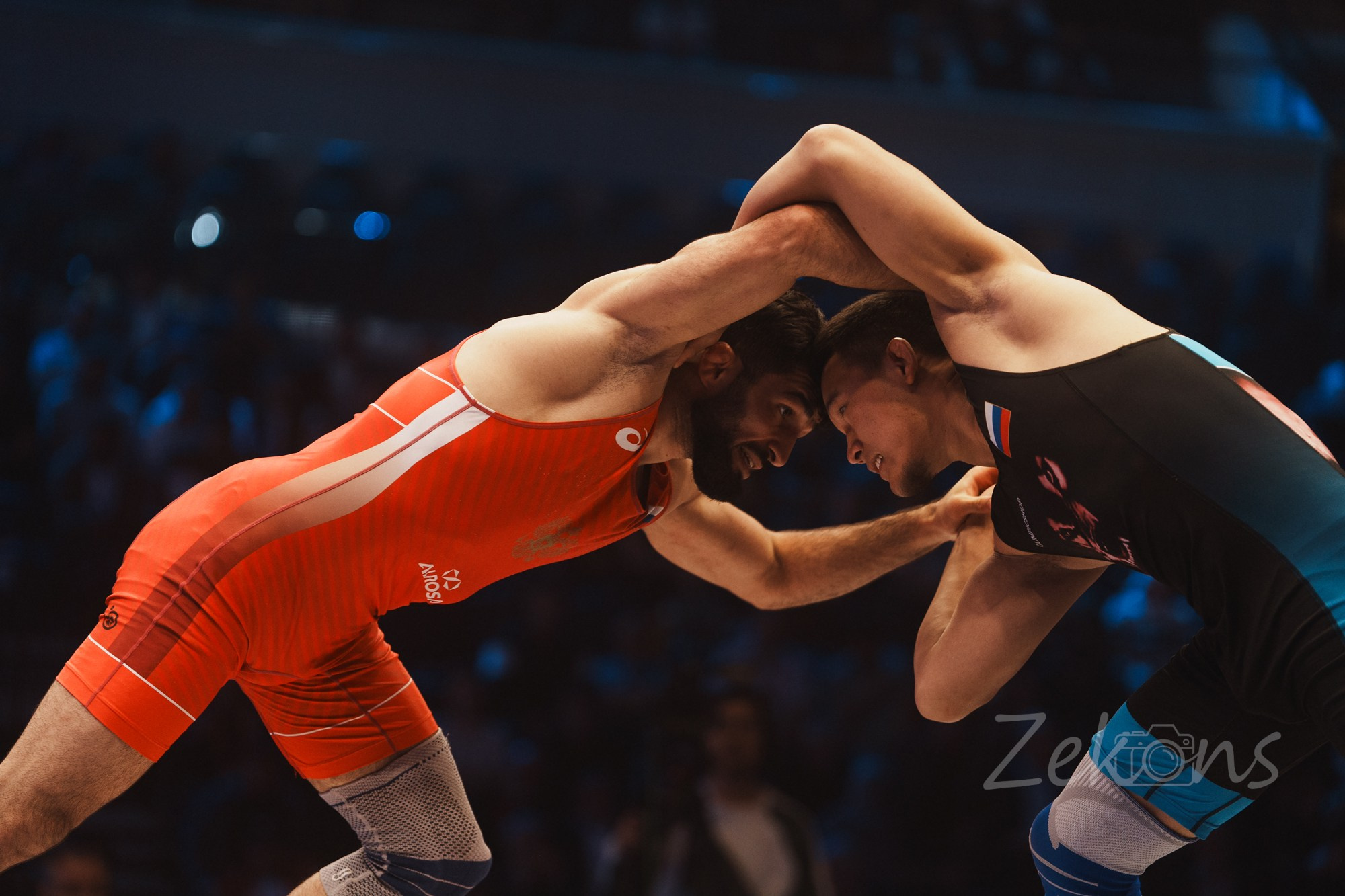 Чемпионат России по вольной борьбе 2025 (Москва). Zekons. Фото, видео, нейросети
