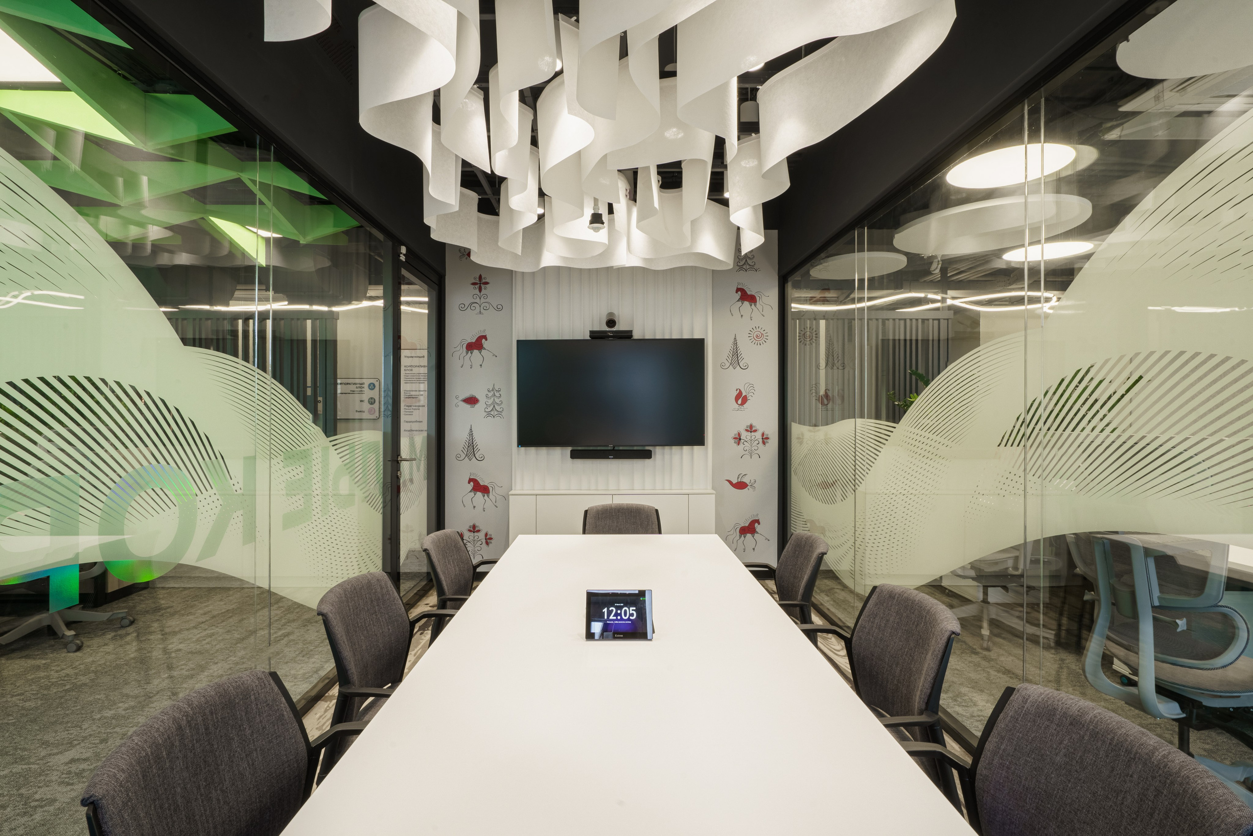 Интерьерная фотосъемка офиса Сбербанка, профессиональный фотограф в Архангельске