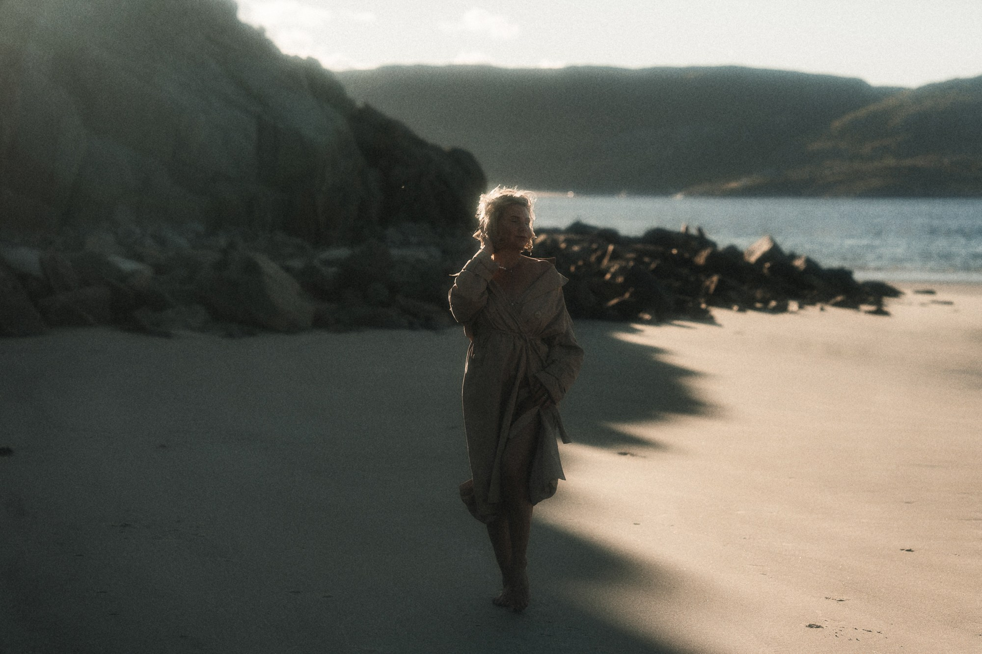 Женский портрет на закате. Фотограф в Мурманске Екатерина Рудак