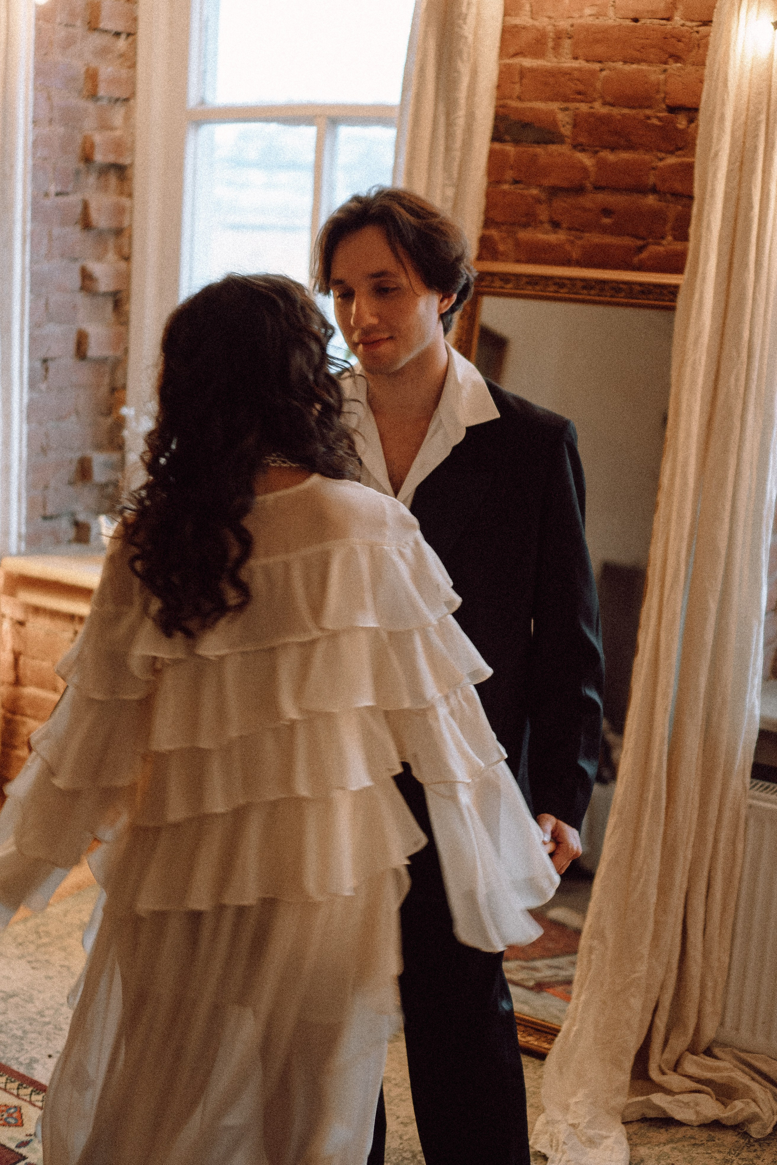 УТРО ЖЕНИХА И НЕВЕСТЫ В ФОТОСТУДИИ И ОСНОВНАЯ ФОТОСЕСИСИЯ ЗИМОЙ. Профессиональный фотограф, Санкт-Петербург — Виктория Богомолова