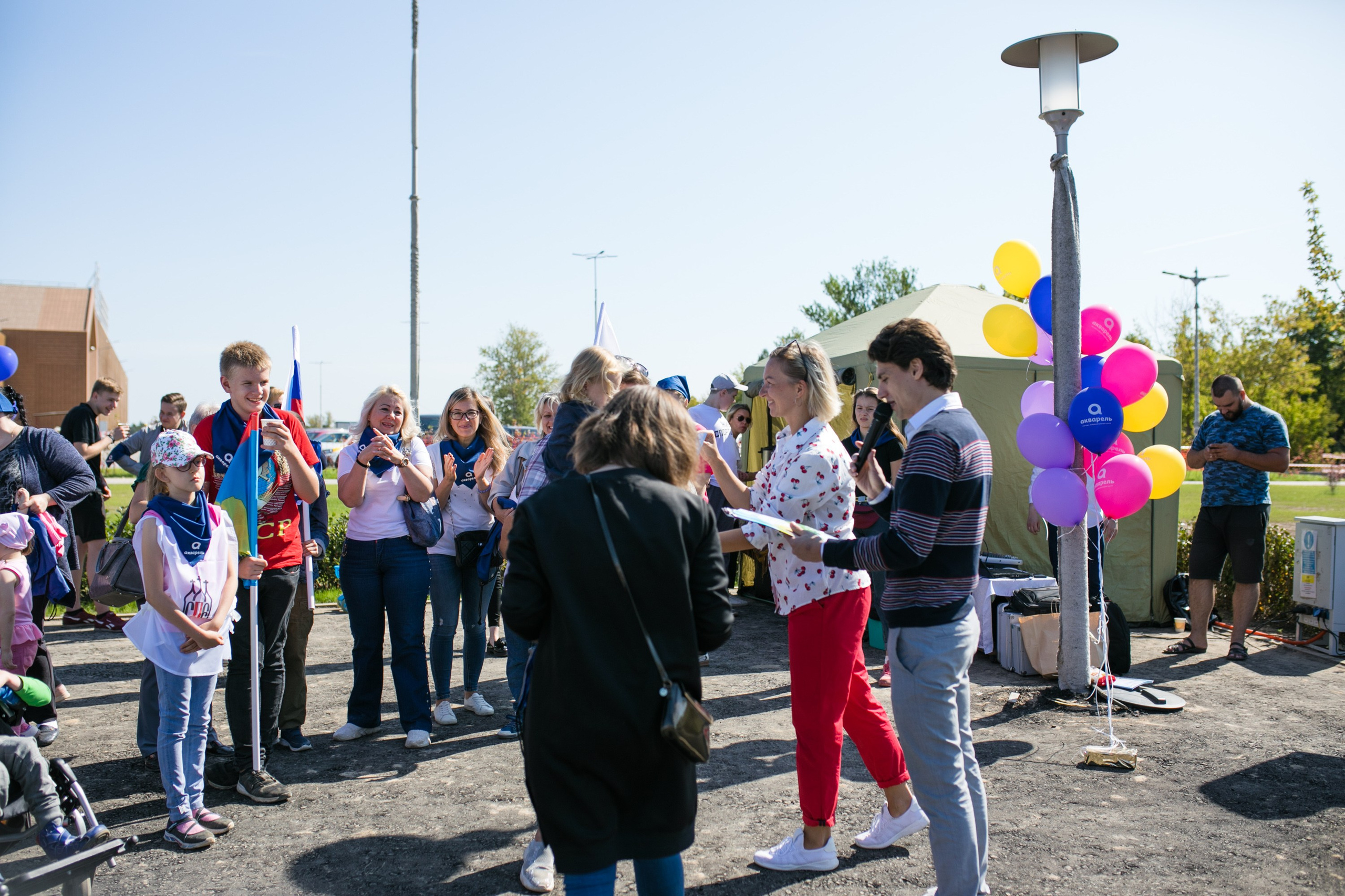 Экологическая акция «Акварельная аллея» ТРЦ Акварель Парк г. Пушкино. Портретный фотограф в Москве Анна Лукерьина