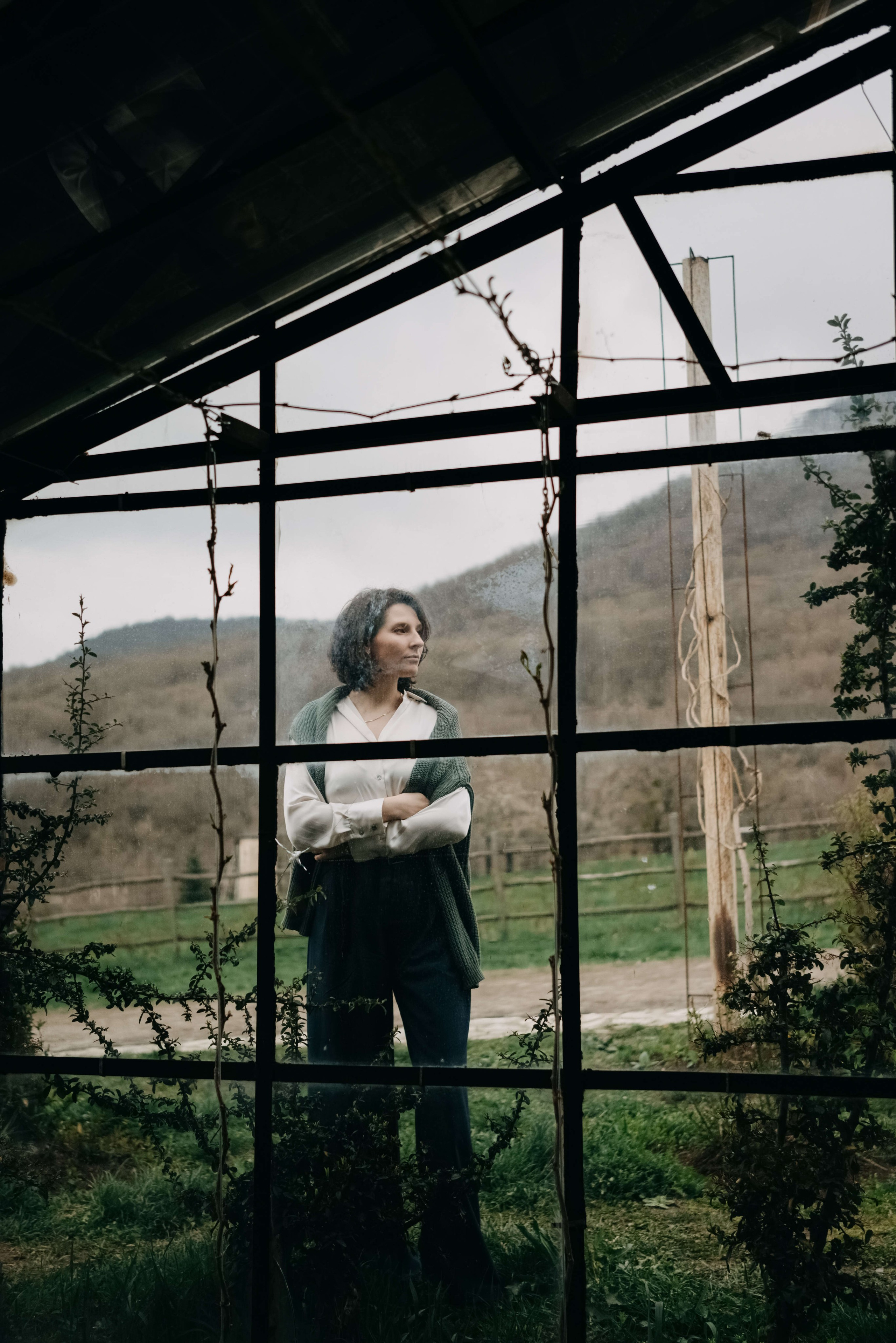 Портретная фотосессия на ферме с лошадьми. Портретный и свадебный фотограф в Тбилиси • xeniqo