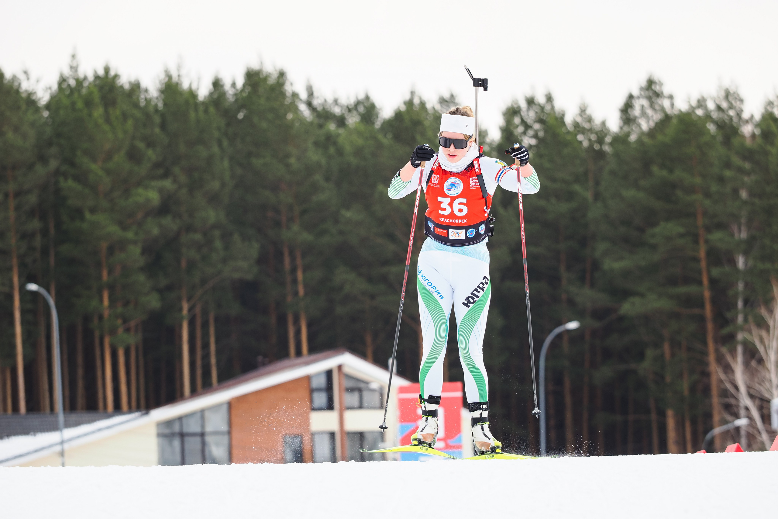 Биатлон / Первенство России. Репортажный фотограф Алексей Козьмин