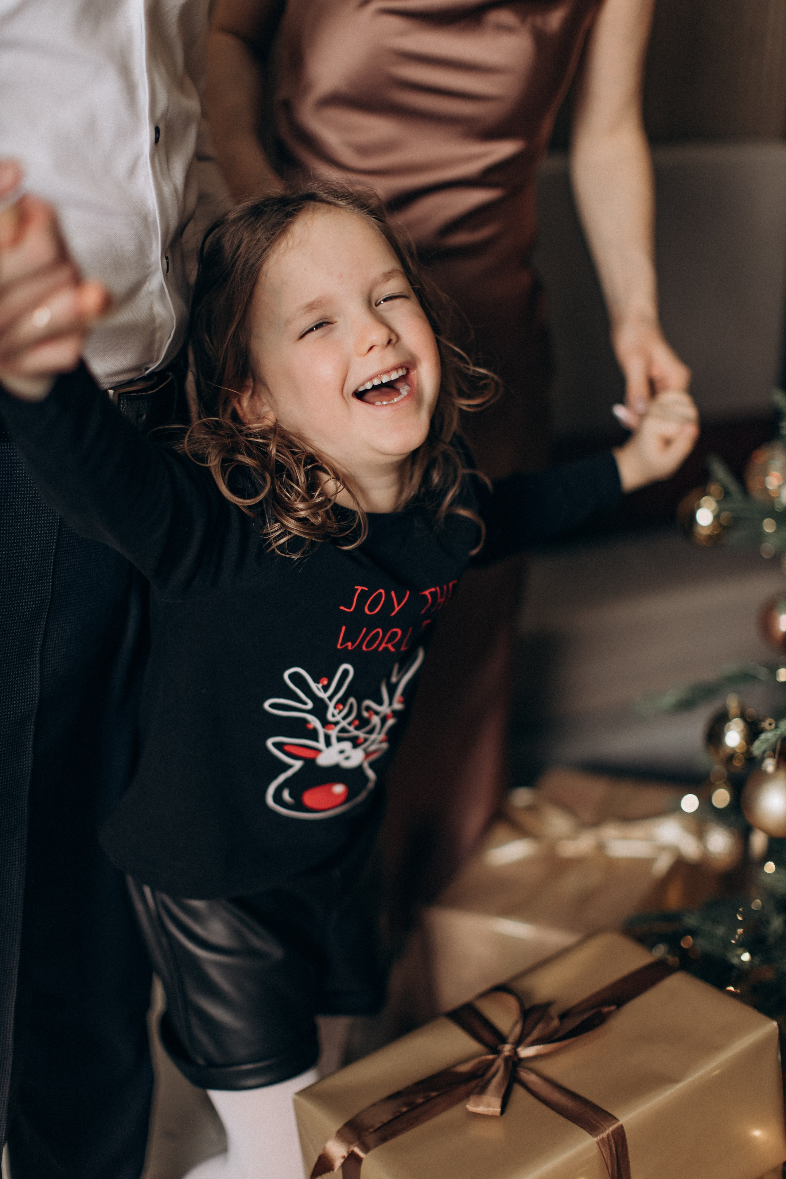 Лена и ее семья. Новогодняя история. Свадебный и семейный фотограф Савельева Дарья