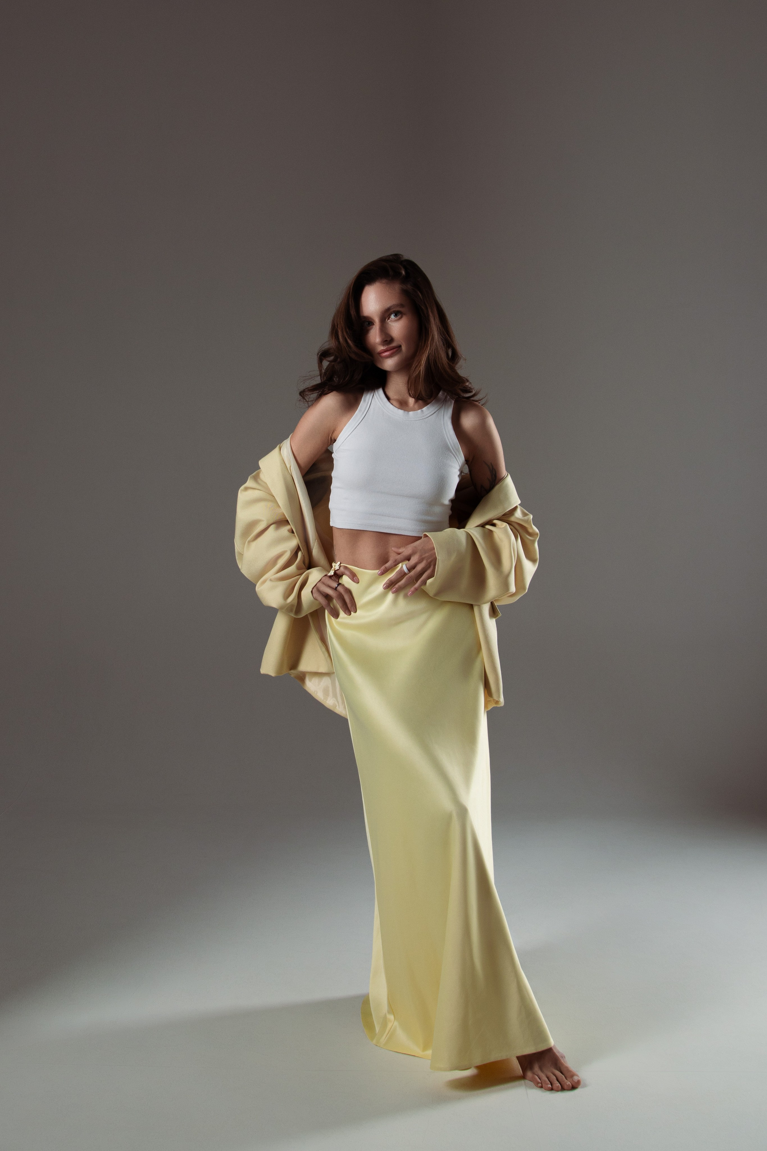 Съемка циклорама. Фотограф продюсер съемок Йолдыз Плетнева