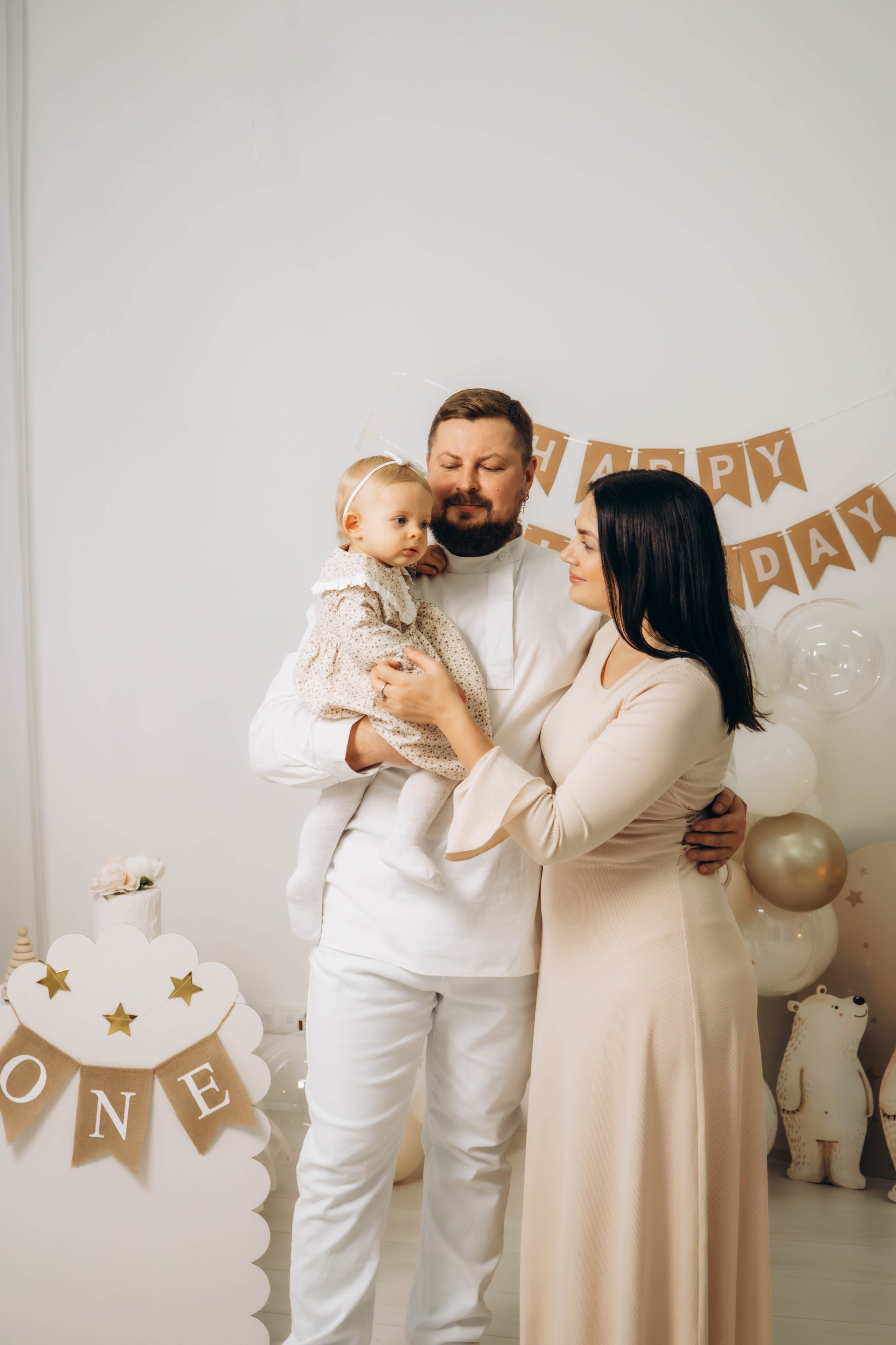 Съемка на годик малышки. Студия «LuLu». Фотограф Москва Валерия Веденина