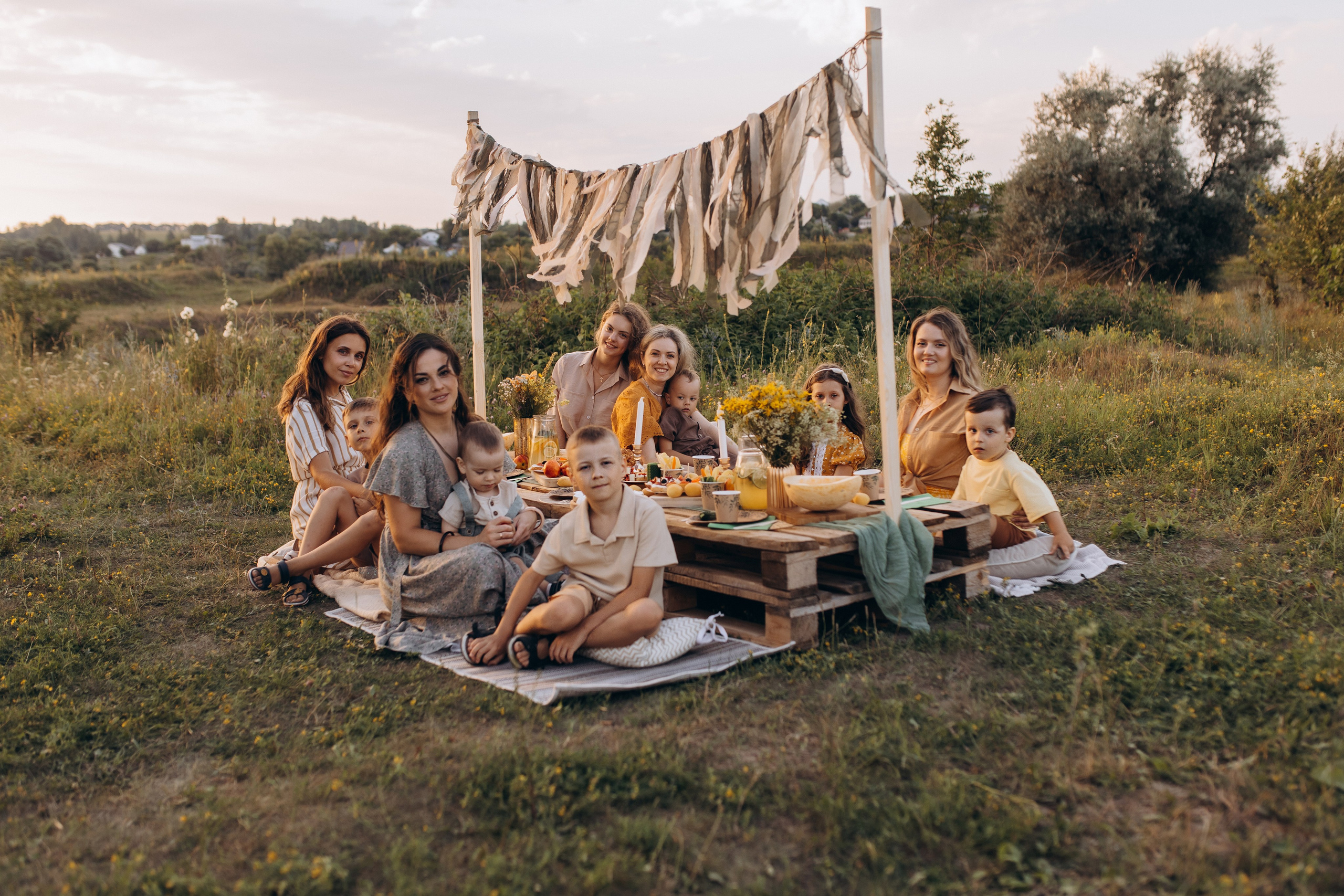 Летний пикник. Свадебный и семейный фотограф в Белгороде Евгения Курочкина