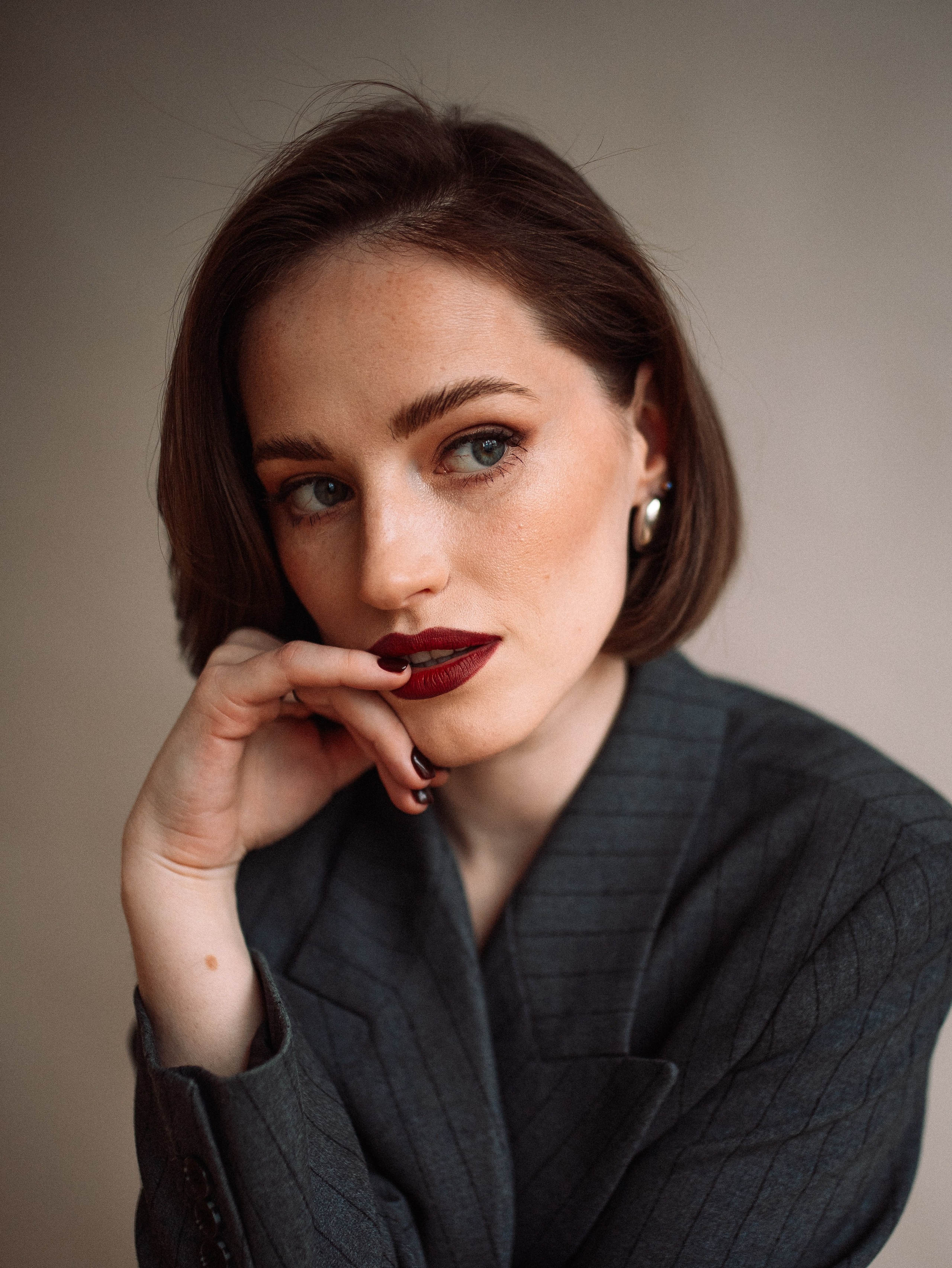 В студии. Фотограф Мария Пахомова