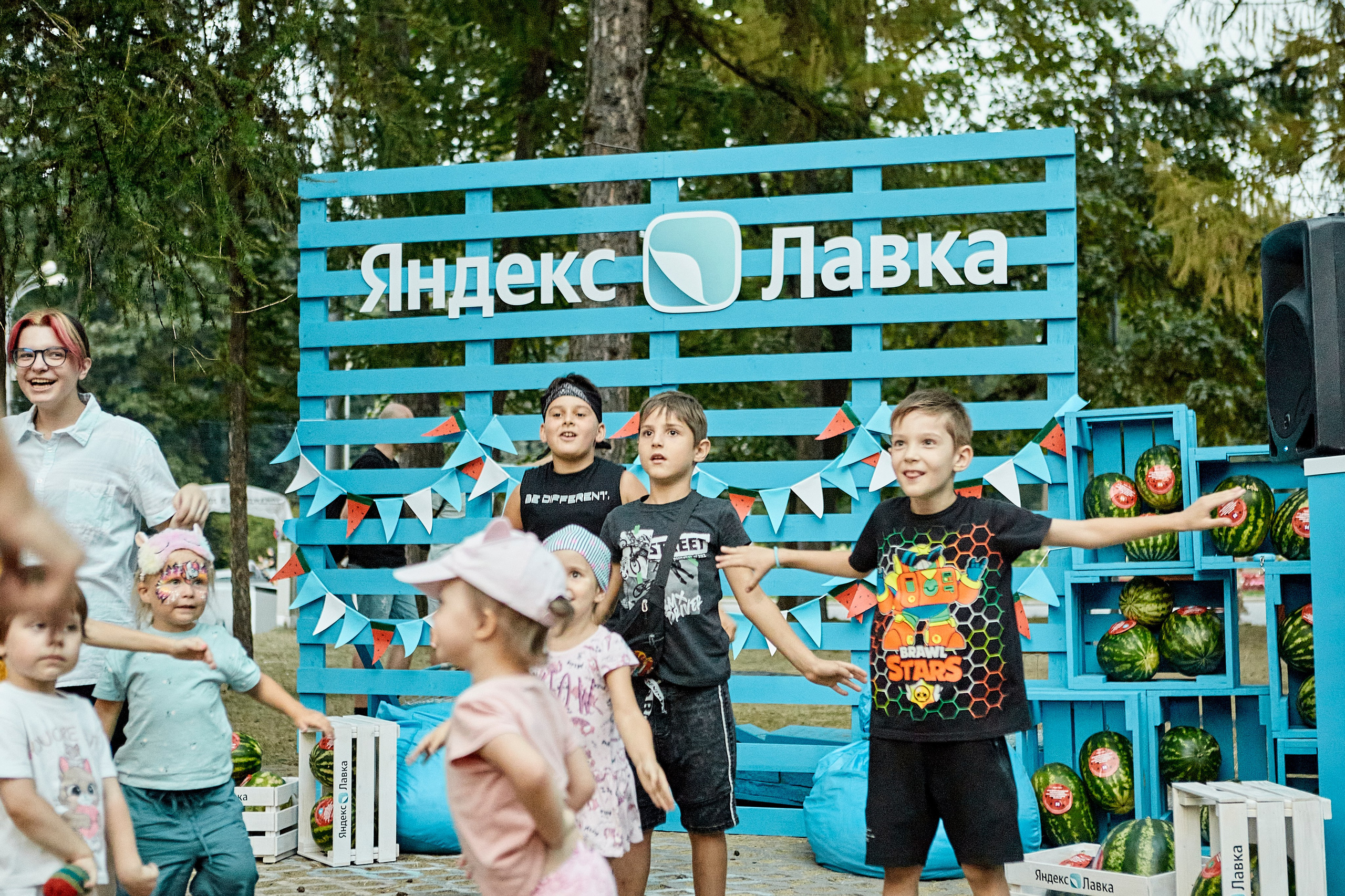 ЯНДЕКС ЛАВКА «АРБУЗНАЯ ФЕЕРИЯ». Фотограф Андрей Егоров