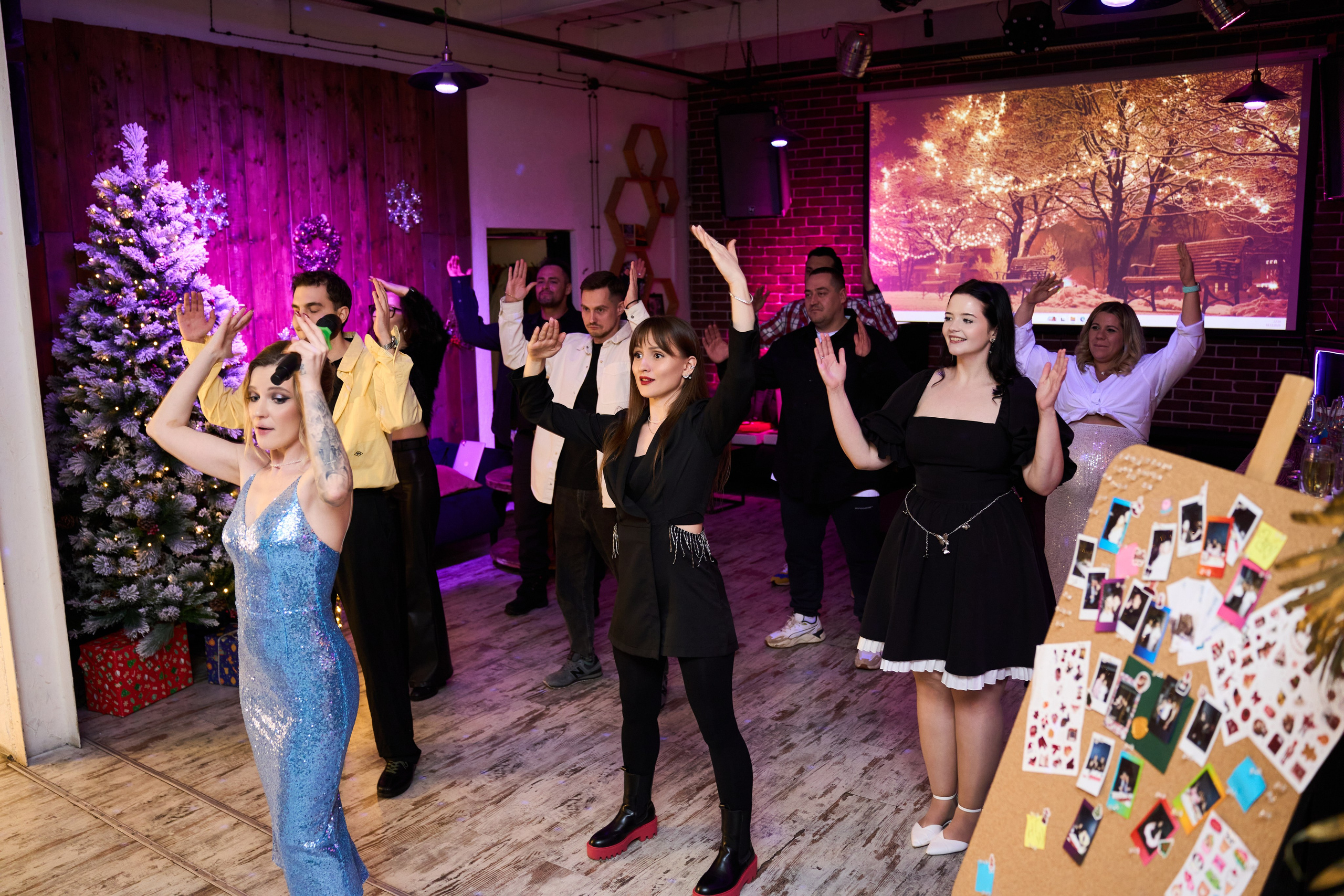 Новогодний корпоратив HitMedia. Елизавета Мальгина, фотограф в Москве