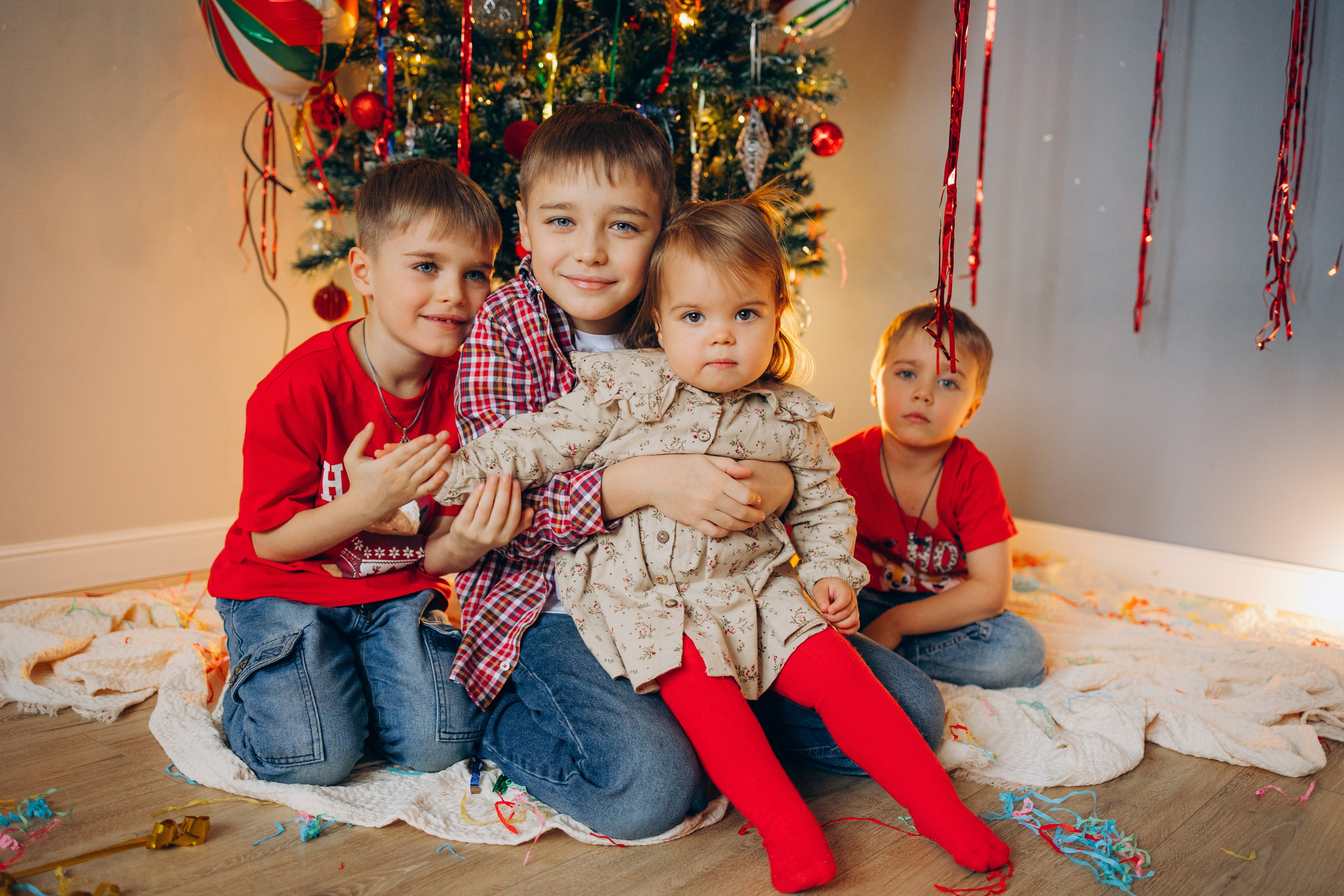 Семья — это тепло объятий и свет улыбок!. Фотограф Москва Светлана Кирюшина