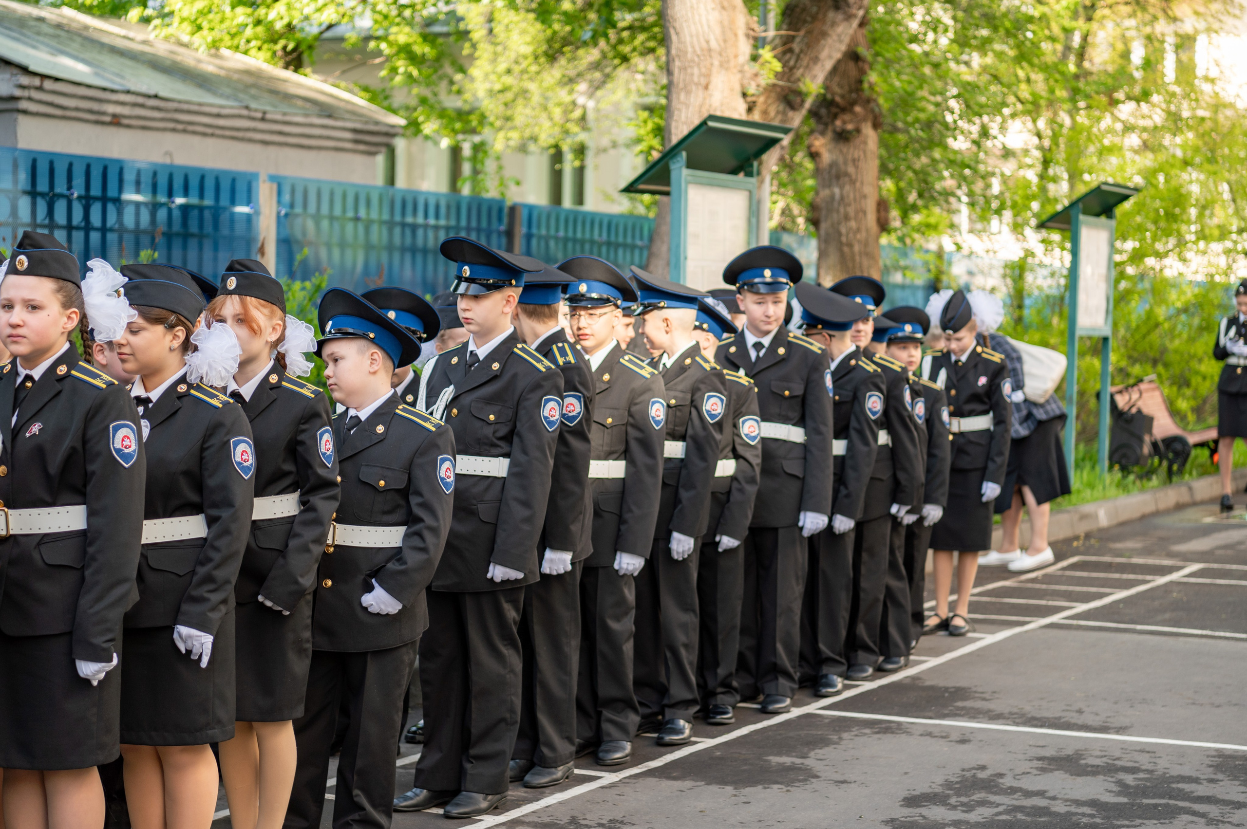 Фотосессия Присяги кадетов «Школа 1231 им. В. Д. Поленова». Детский и семейный фотограф г. Москва Оксана Катаджи