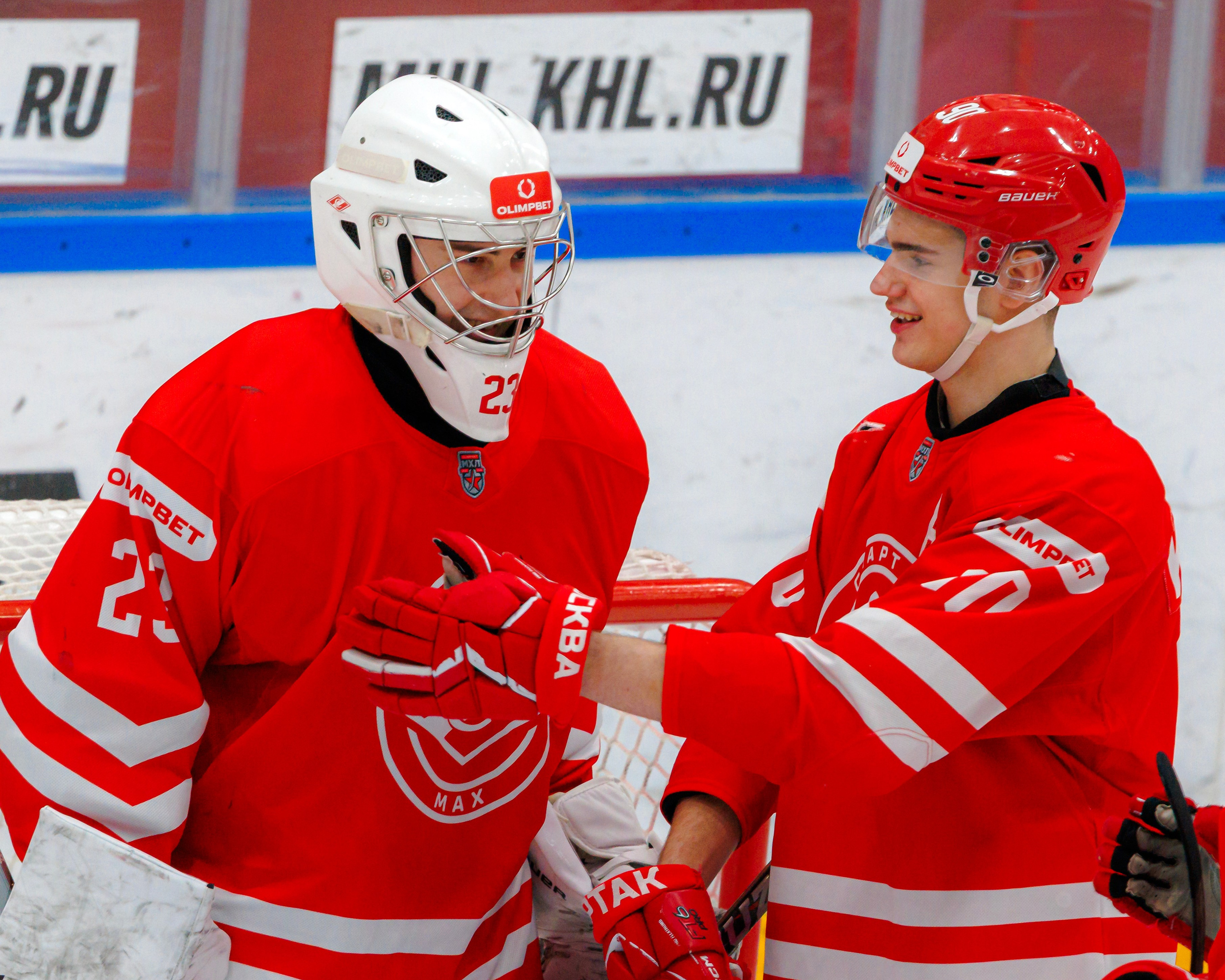 МАТЧ МХЛ. МХК СПАРТАК МАХ — ХК КРЫЛЬЯ СОВЕТОВ. Artem Zenin Photography