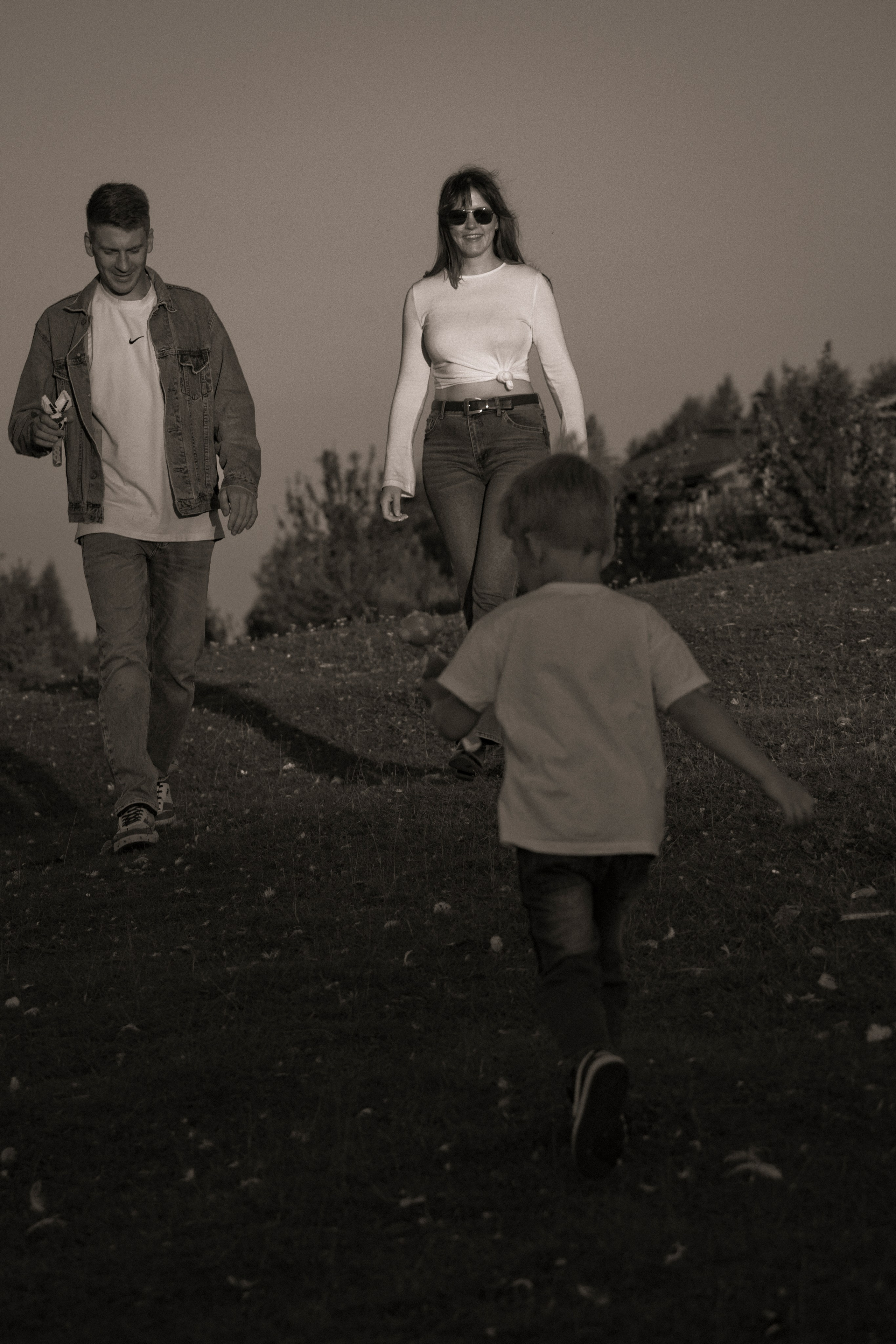 ЧБ семейная. Фотограф Бойко Антонина