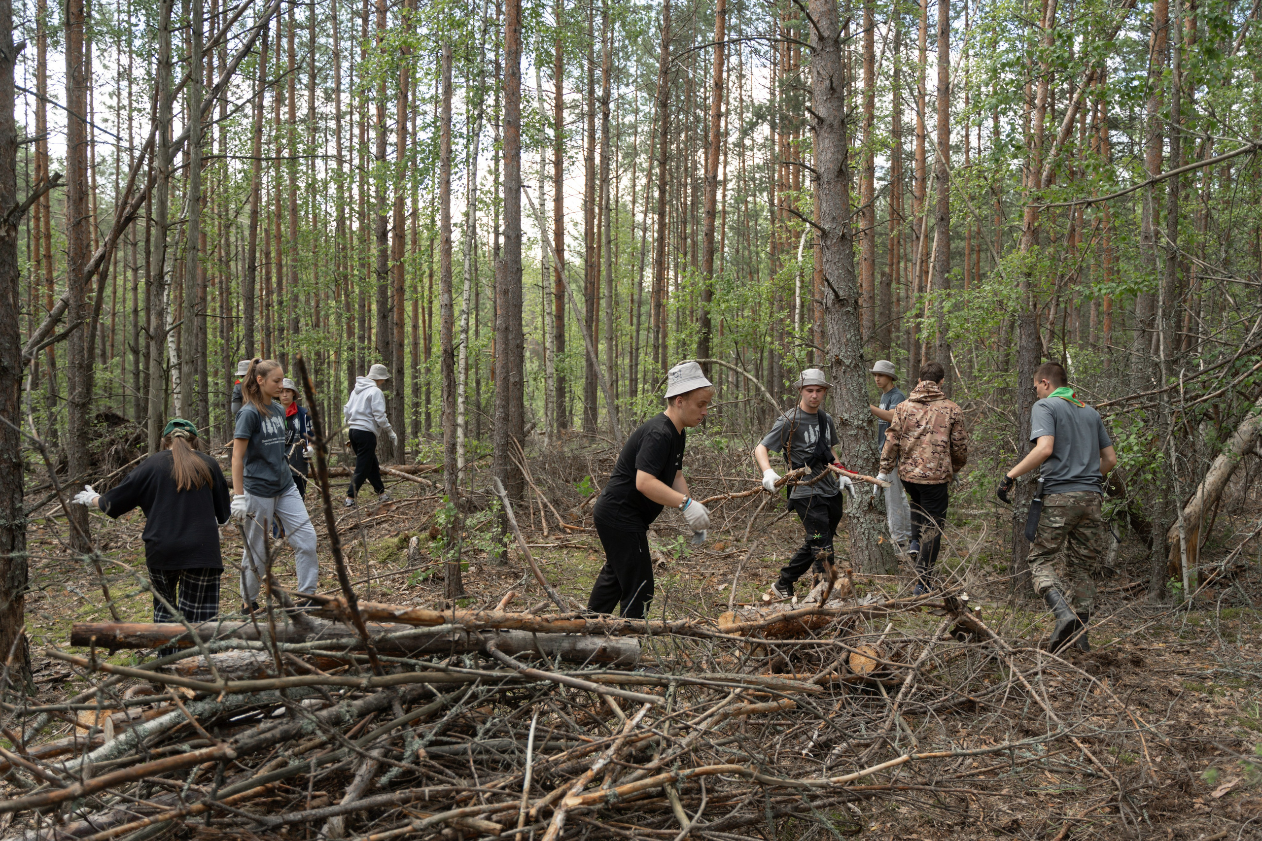 Эко-сборы добровольцев «О! Пушка» в национальном парке «Мещерский» 2024. Фотограф Надежда Погребняк | Рязань | Москва