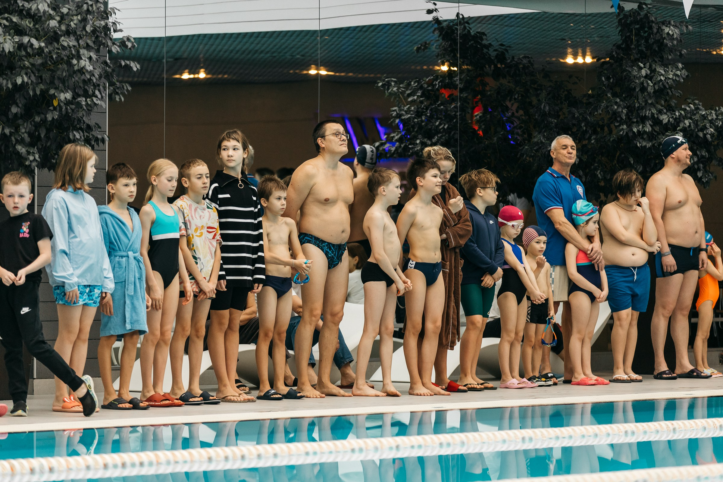 Соревнования по плаванию (зима)