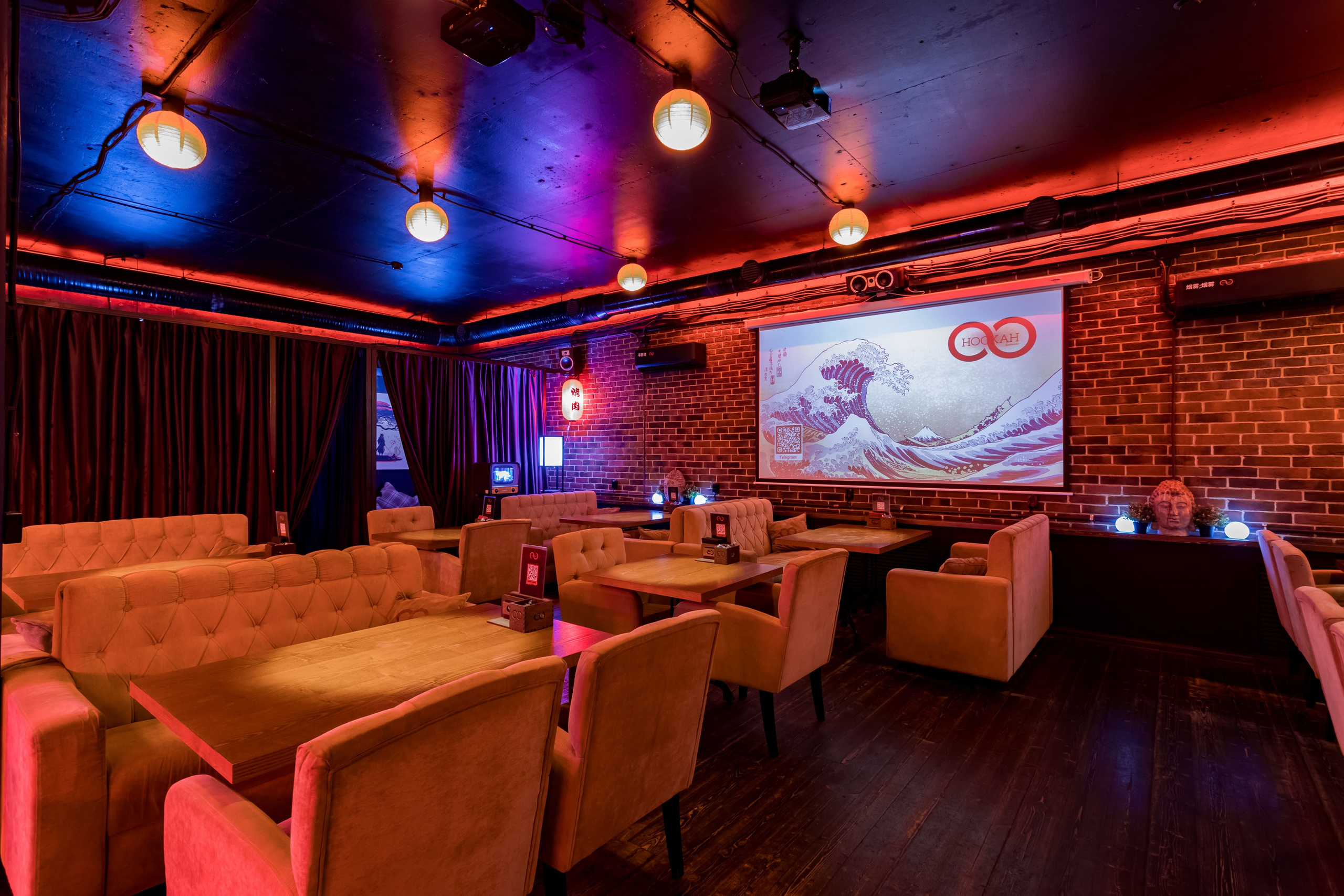 Фотосъемка для центра паровых коктейлей Hookah в Марьино. Интерьеры, Контент, Портреты | Фотограф в Москве Дани Терно