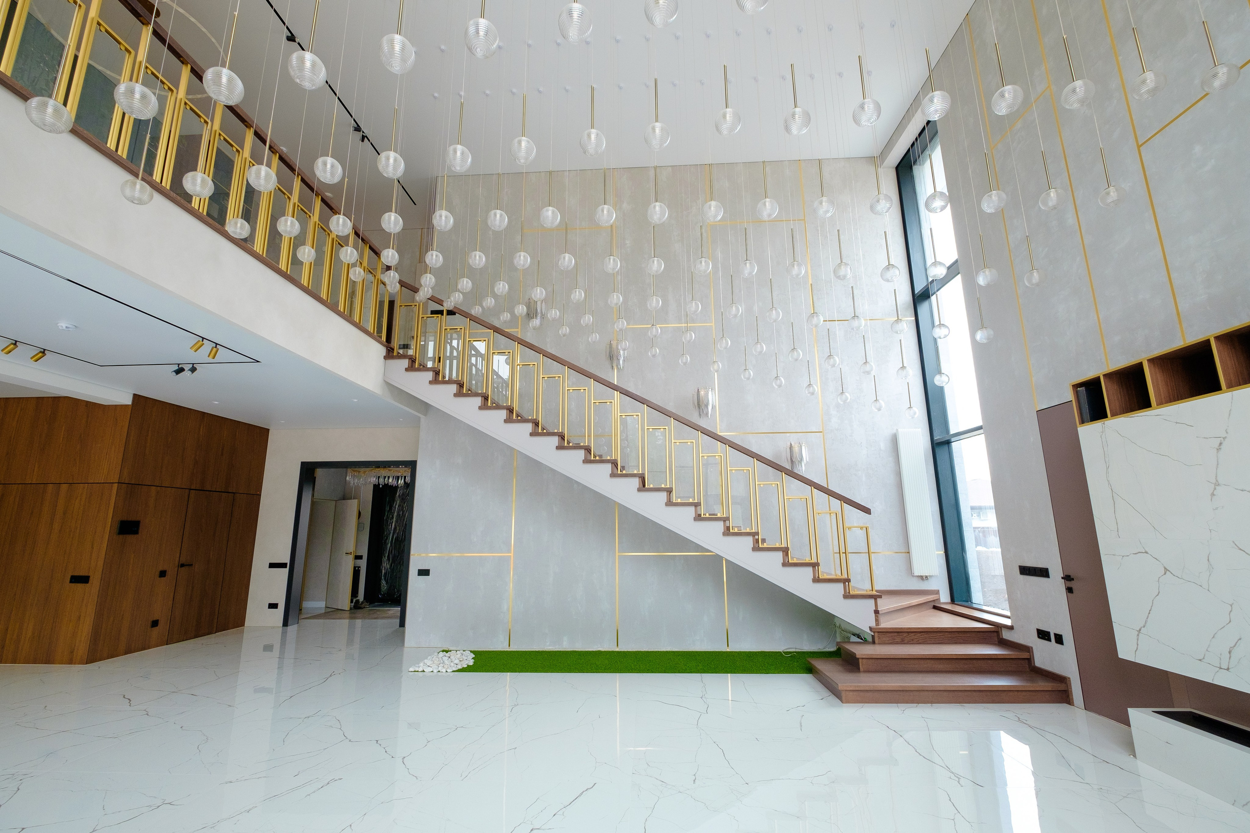 Подвесные светильники в доме. Профессиональный фотограф Борис Флорин