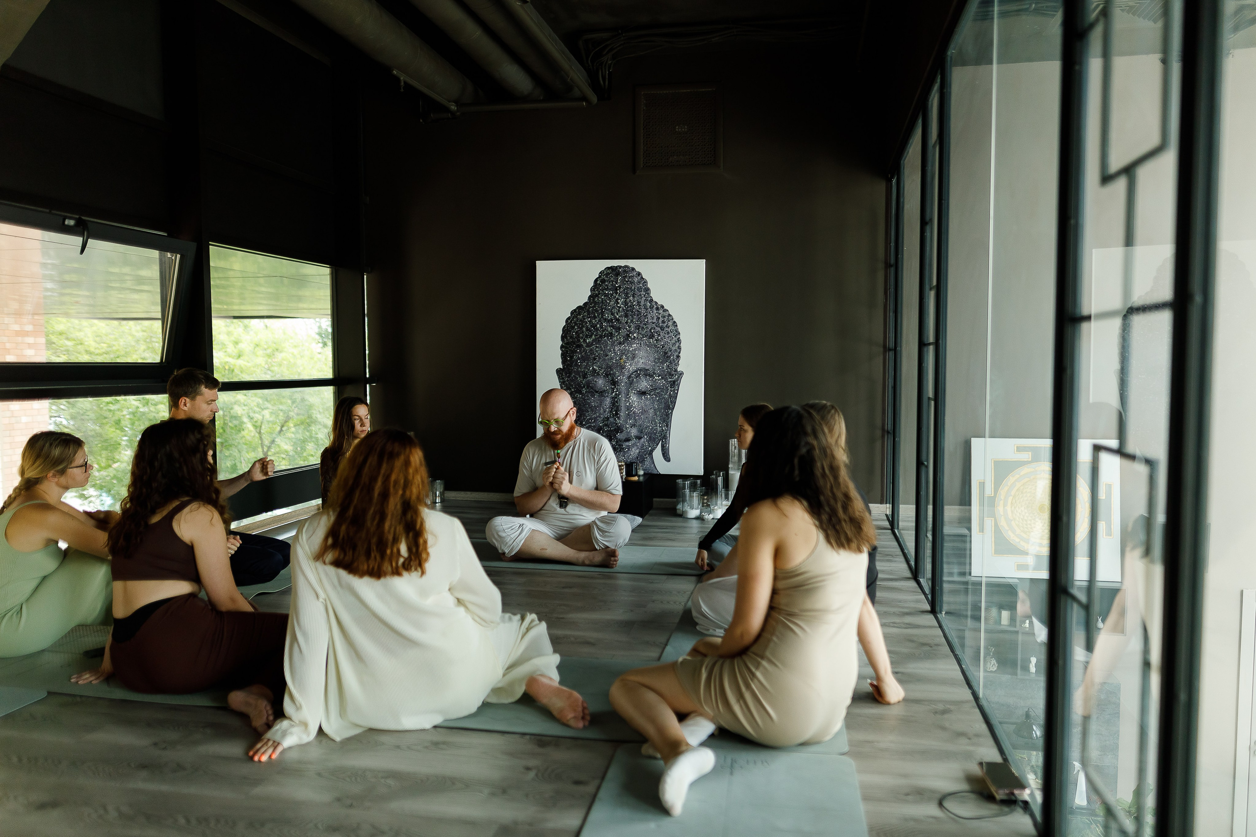 Фестиваль йоги. Фотограф Москва