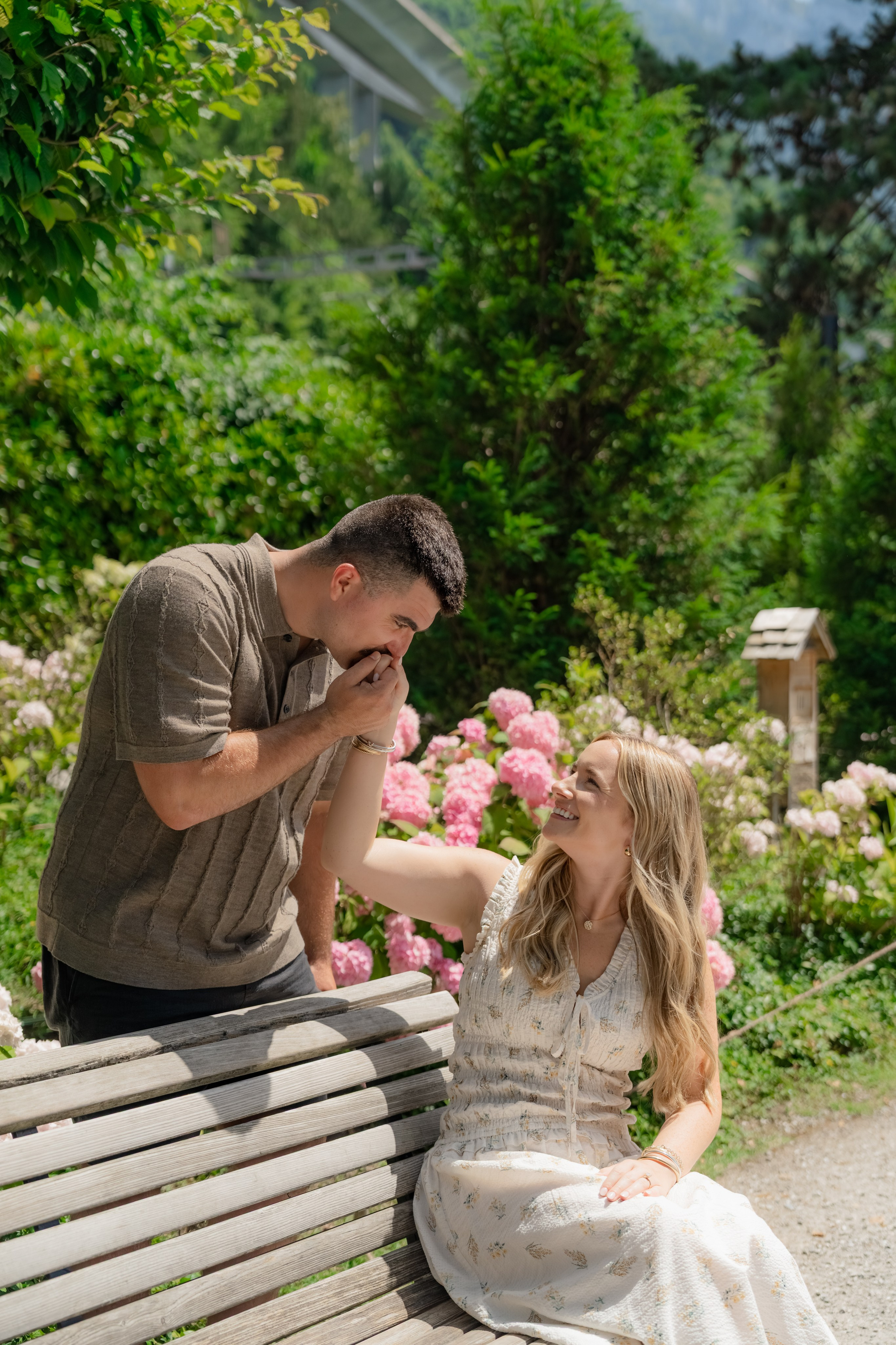 Brooklyn & Dakota | Proposal Montreux. Профессиональный свадебный фотограф в Женеве и Швейцарии | Таня Вовчецкая