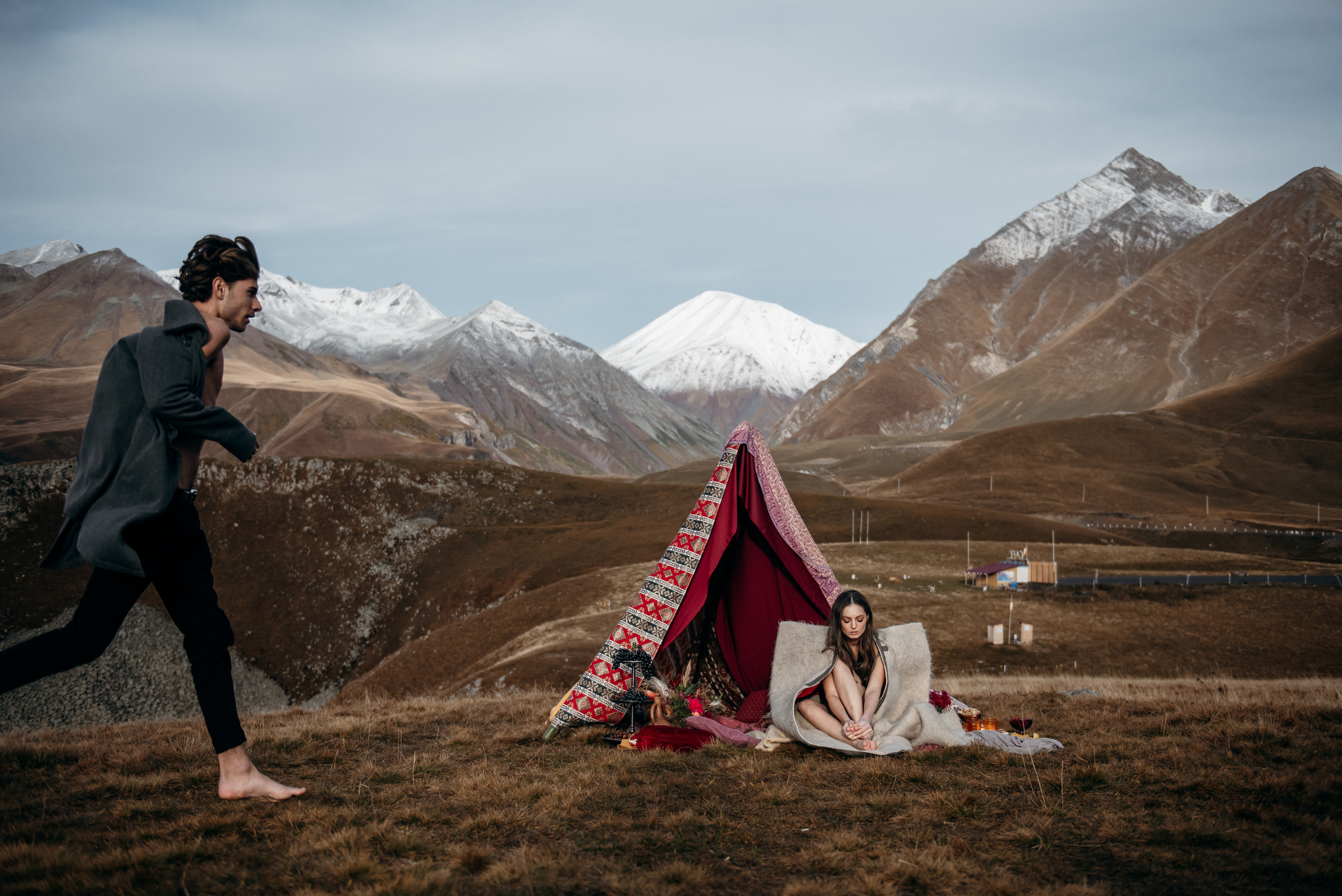 Георг и Сали, Грузия, Гудаури 2018. Свадебный фотограф Наталья Доронина