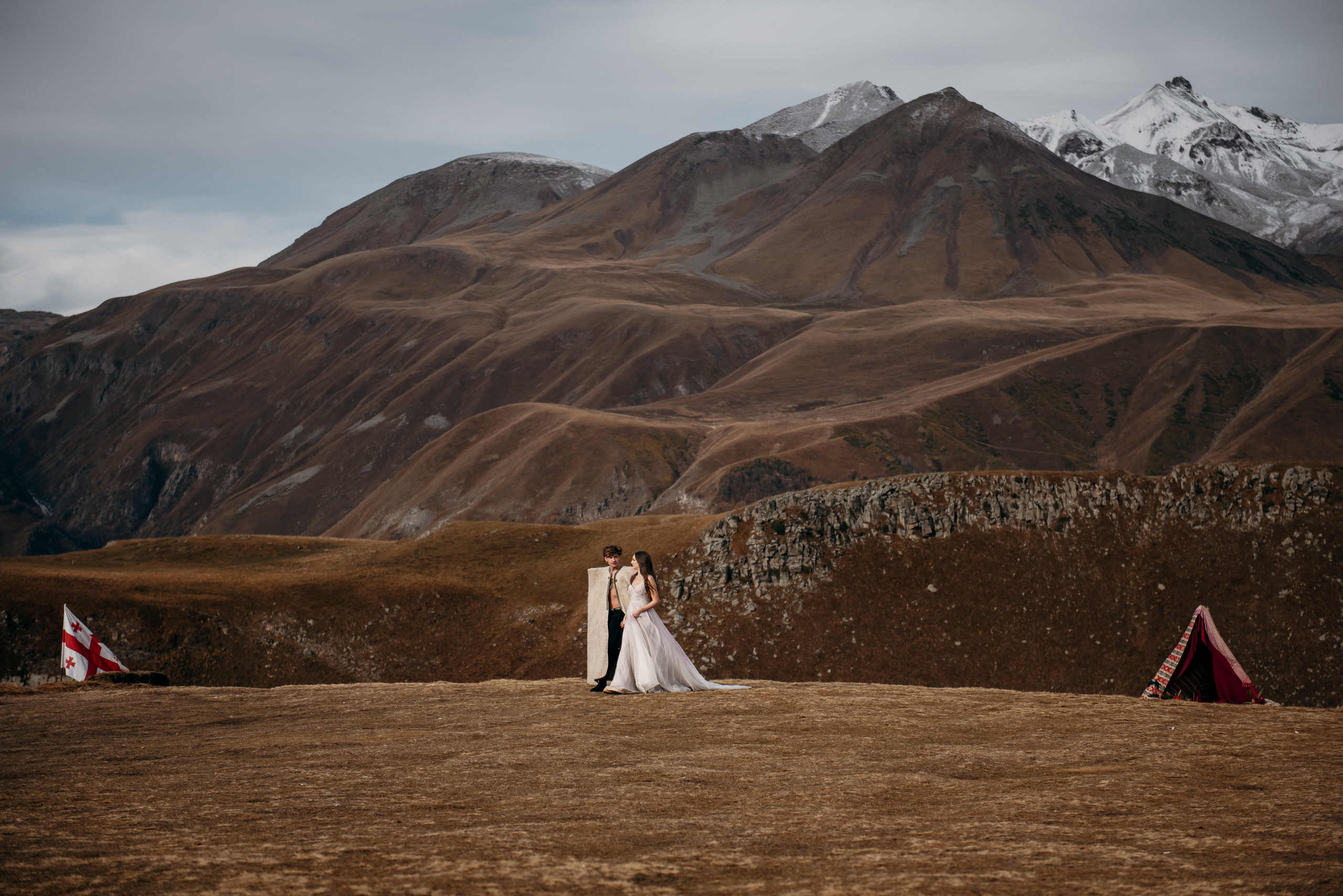 Георг и Сали, Грузия, Гудаури 2018. Свадебный фотограф Наталья Доронина