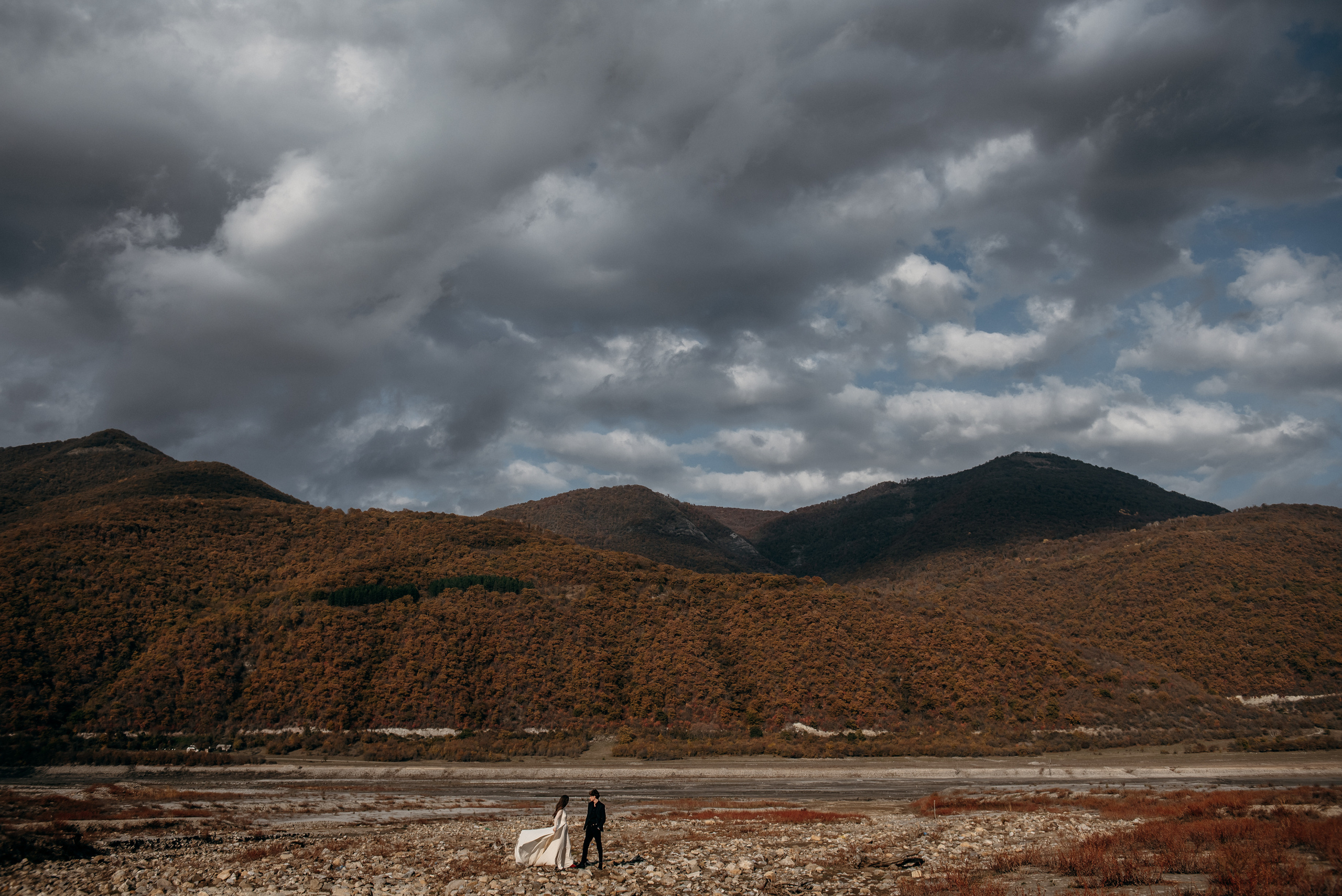 Георг и Сали, Грузия Ананури. Свадебный фотограф Наталья Доронина
