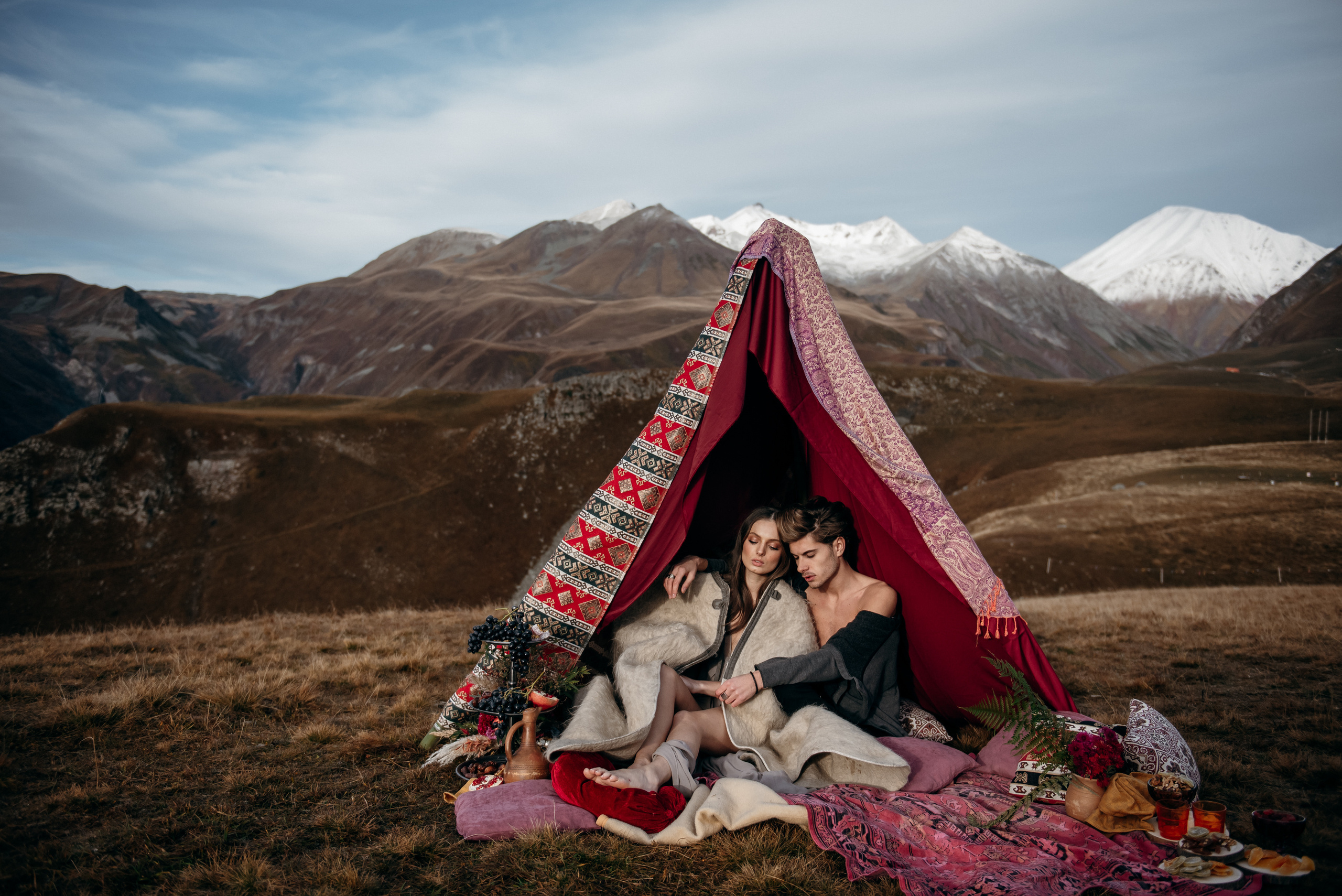 Георг и Сали, Грузия, Гудаури 2018. Свадебный фотограф Наталья Доронина