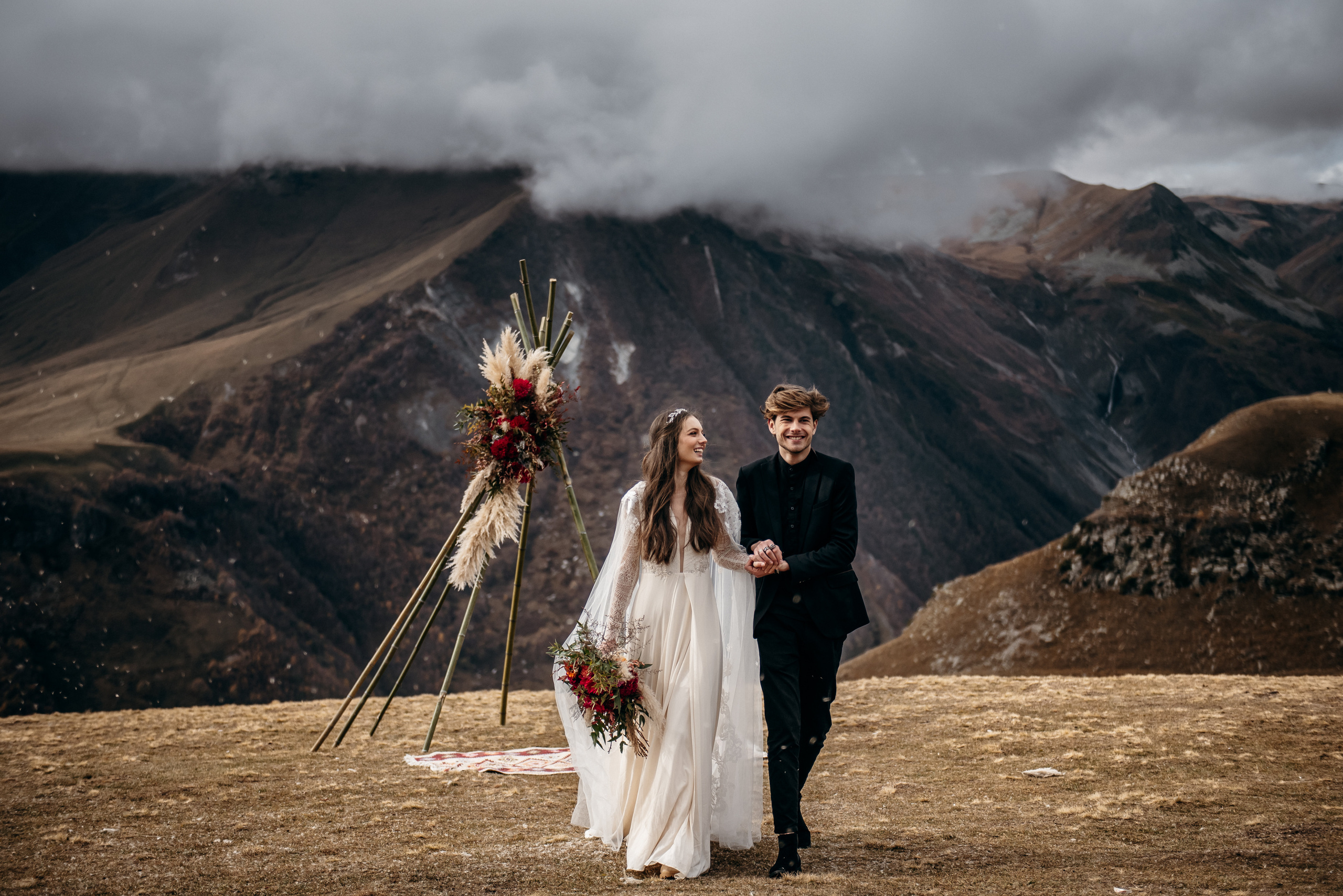 Георг и Сали, Грузия, Гудаури 2018. Свадебный фотограф Наталья Доронина