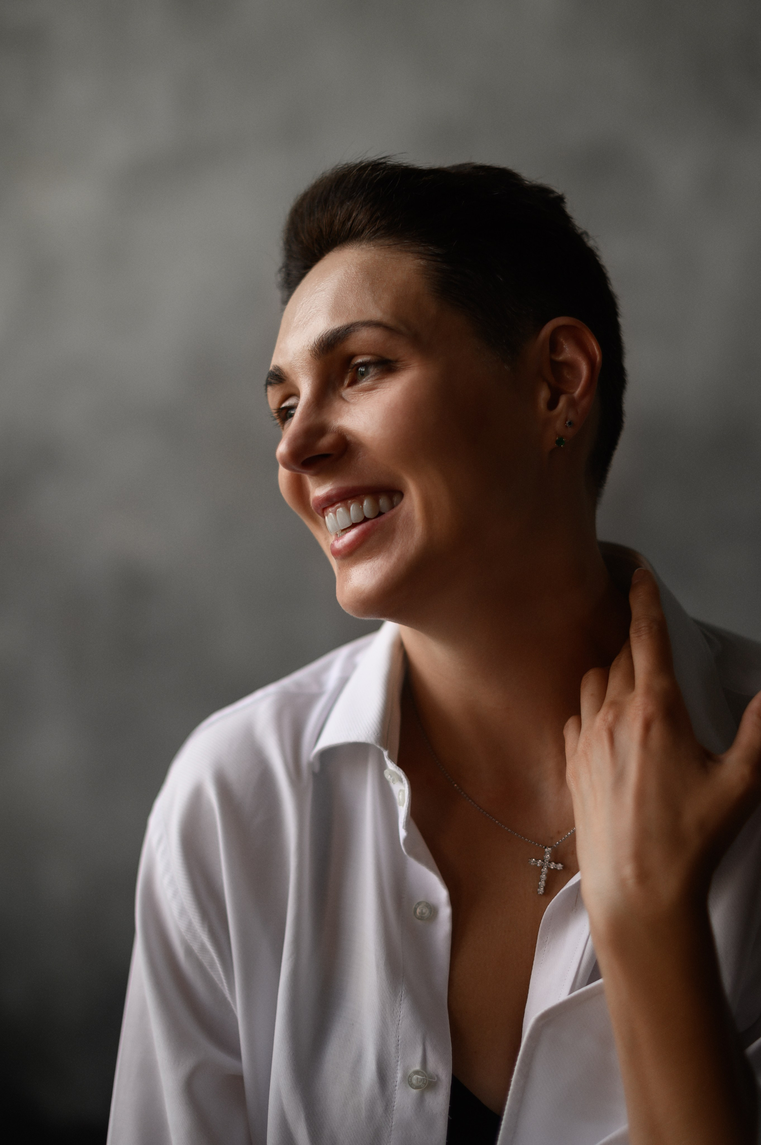 Женский портрет в низком ключе