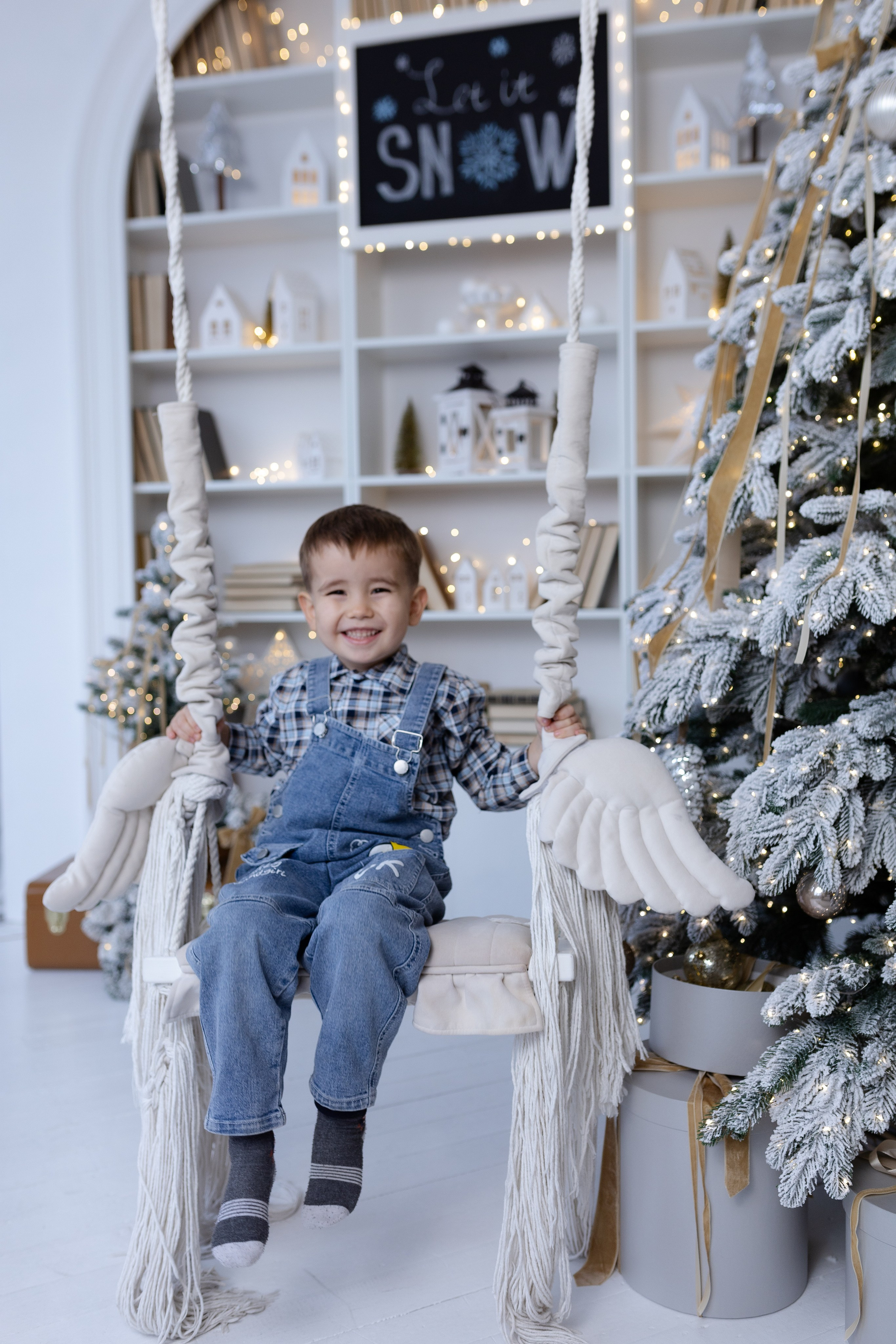 Семейная новогодняя фотосессия. Свадебный и семейный фотограф Виолетта в Липецке