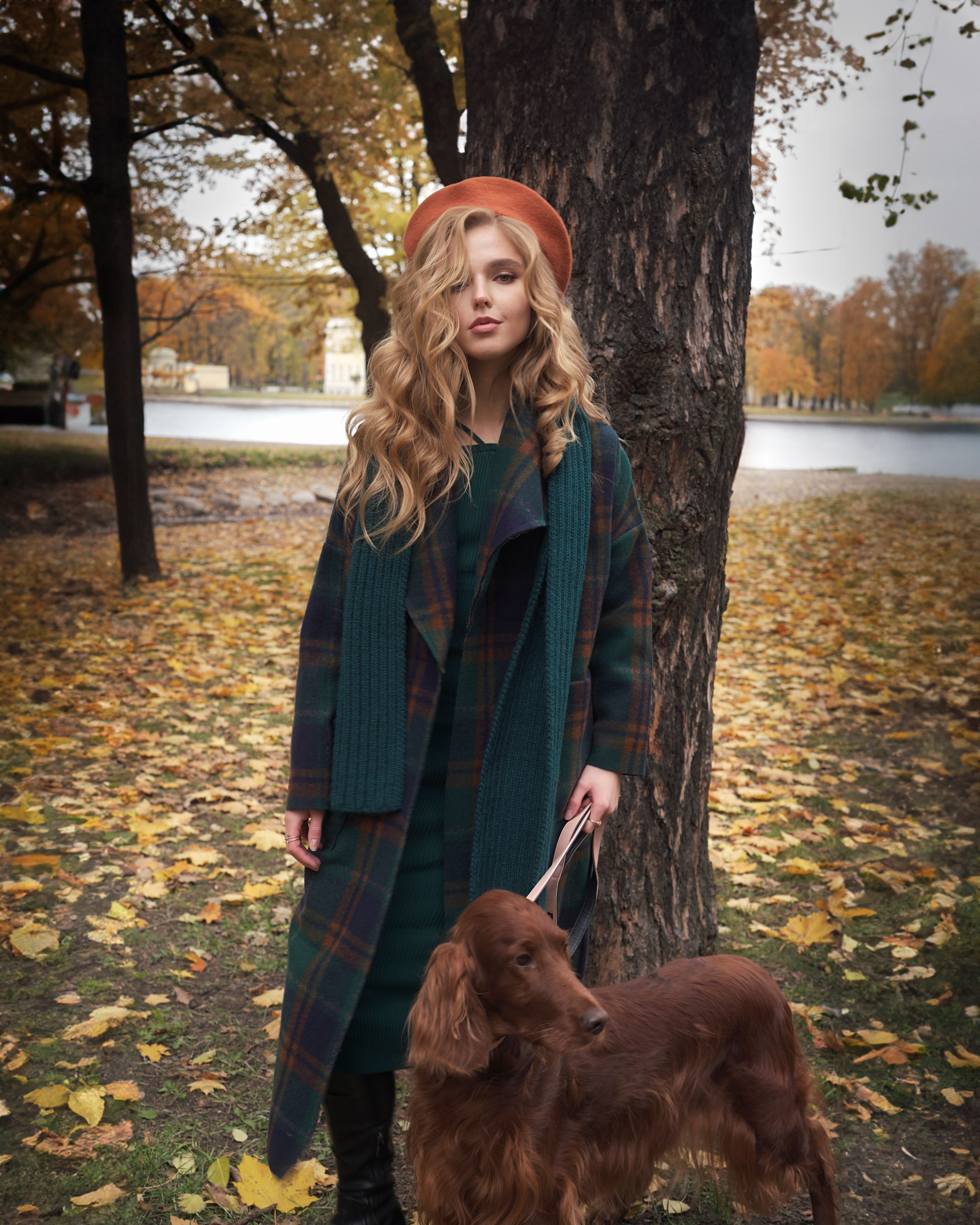 Лопухинский сад (собаки). Портретный фотограф в Санкт-Петербурге Елена Сергеева