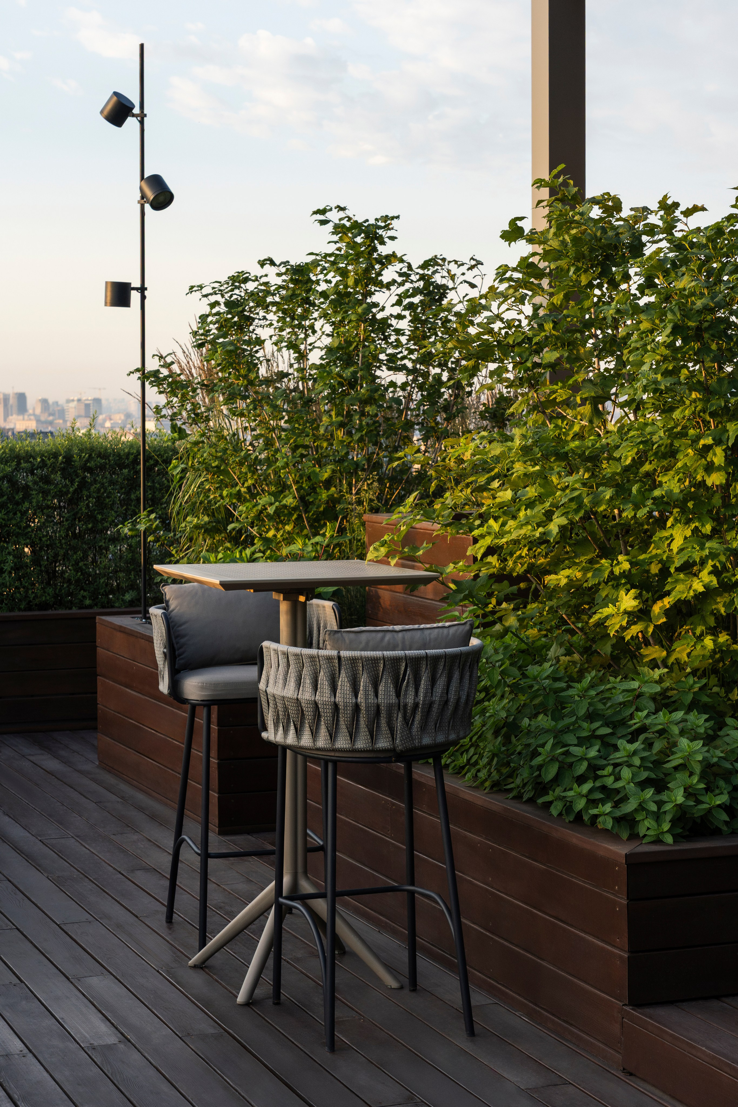 Brusnika office terrace, Moscow. Артамонов Александр | Архитектурный и ландшафтный фотограф