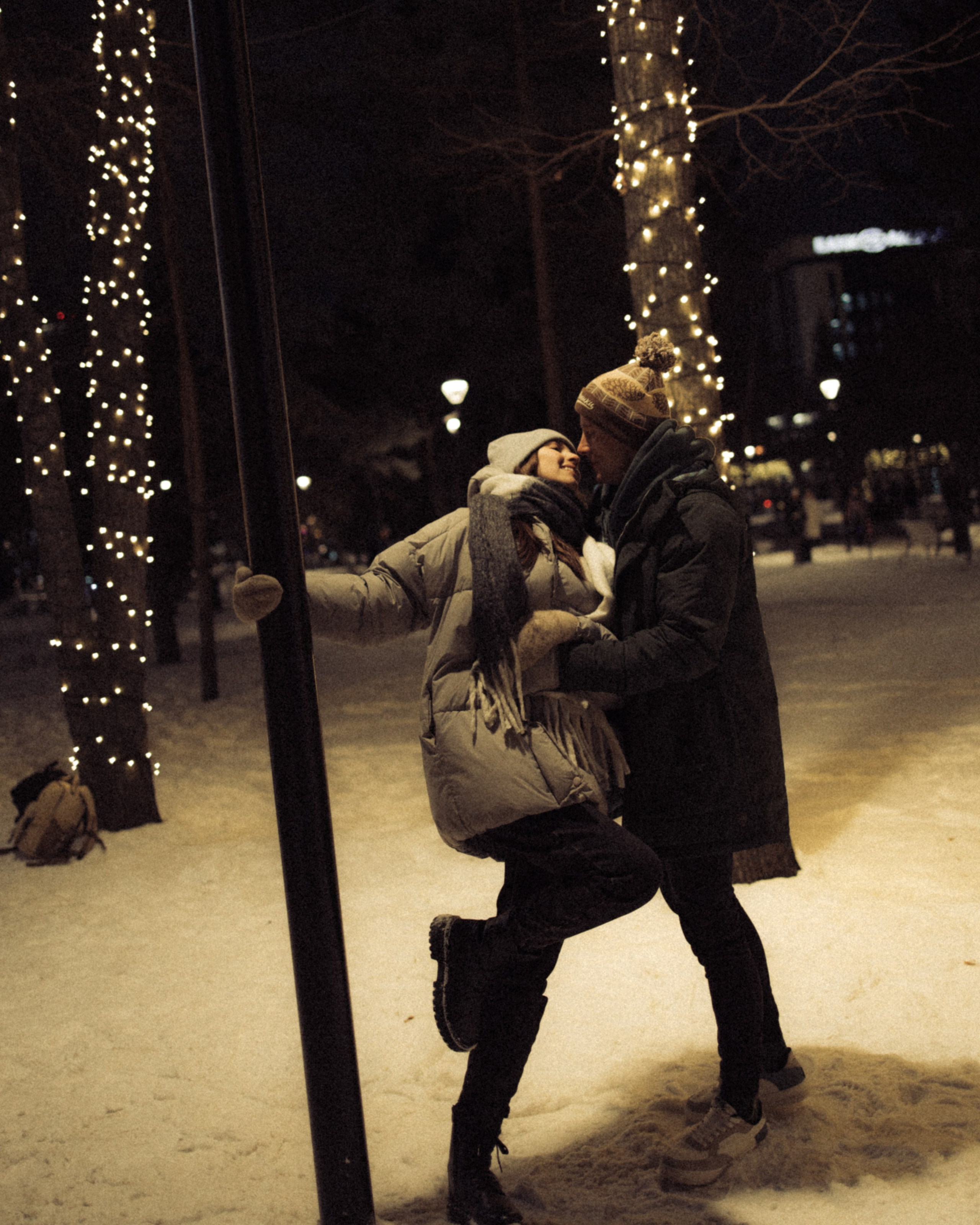 Зимний вечер. Свадебный и портретный фотограф в Новосибирске Любовь Исакова