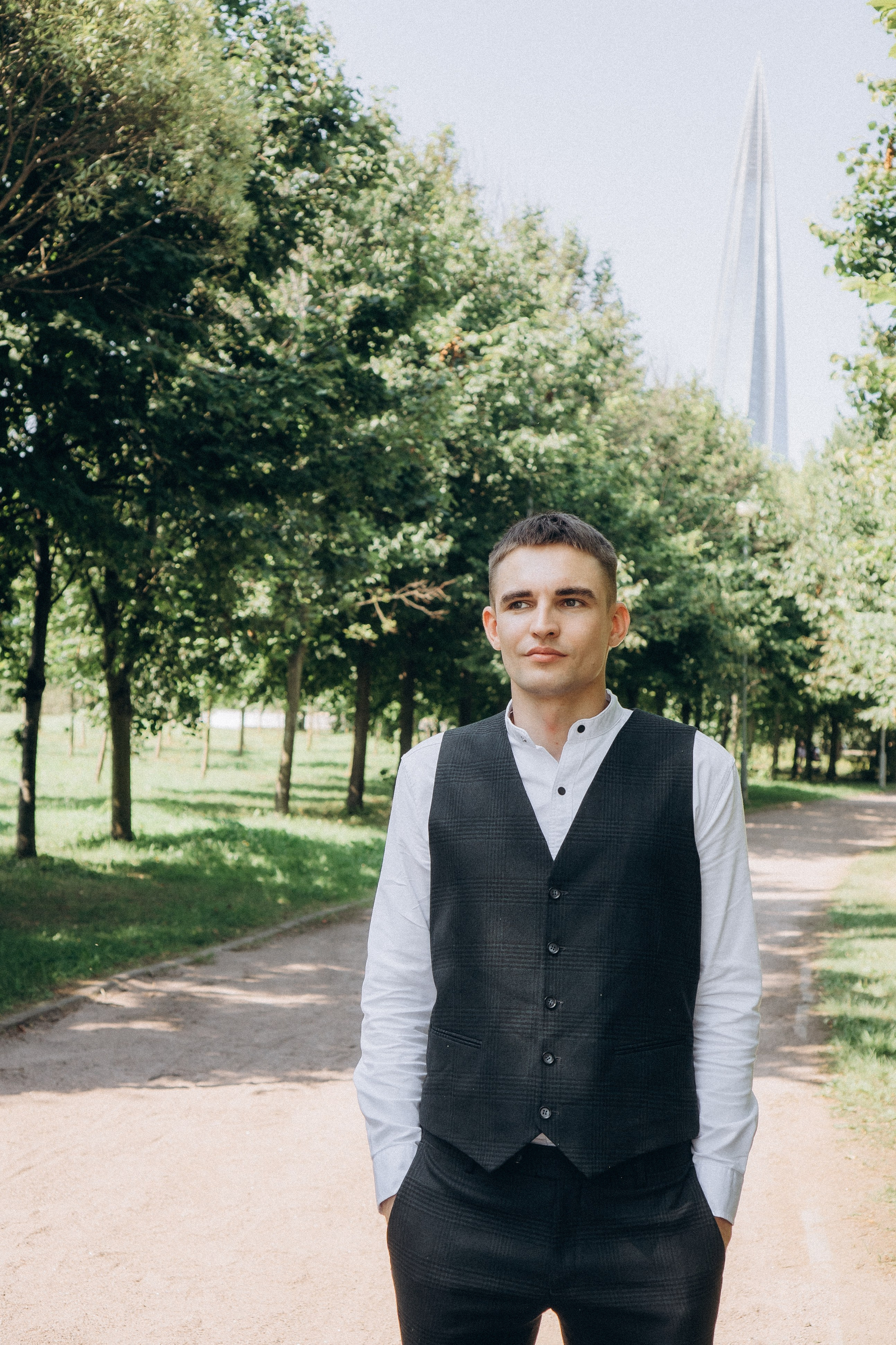 СВАДЕБНАЯ СЬЕМК В ПАРКЕ 300-ЛЕТИЯ. Профессиональный фотограф, Санкт-Петербург — Виктория Богомолова