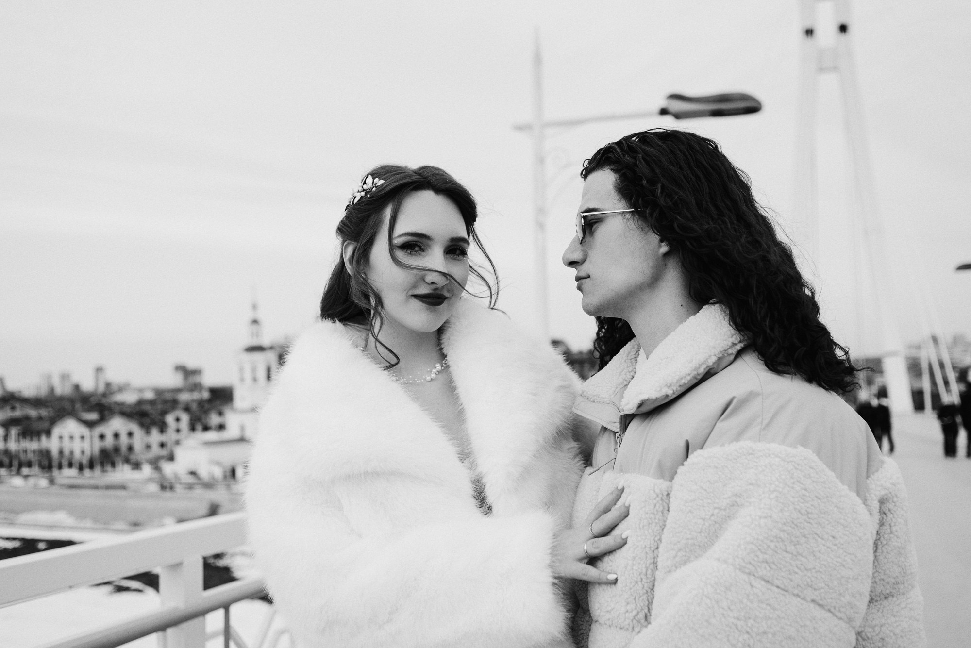 Свадебная фотосессия в Тюмени: ЗАГС, Мост Влюбленных и Монастырь | Фотограф Дарья Мустафина. Портретный фотограф Тюмень Дарья Мустафина