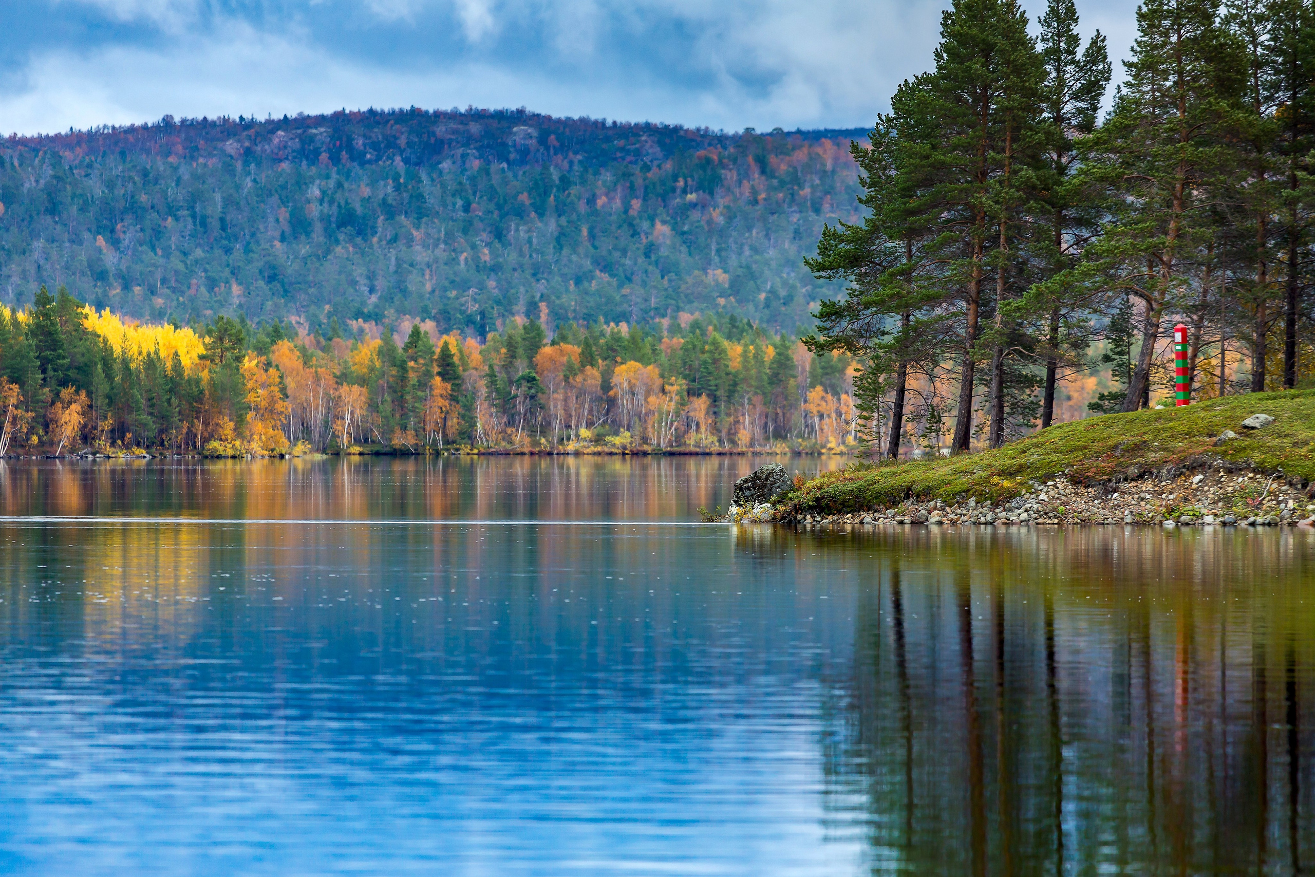 Река Паз. Пейзажи Крайнего Севера. Баренцево море, Рыбачий, Средний, Немецкий