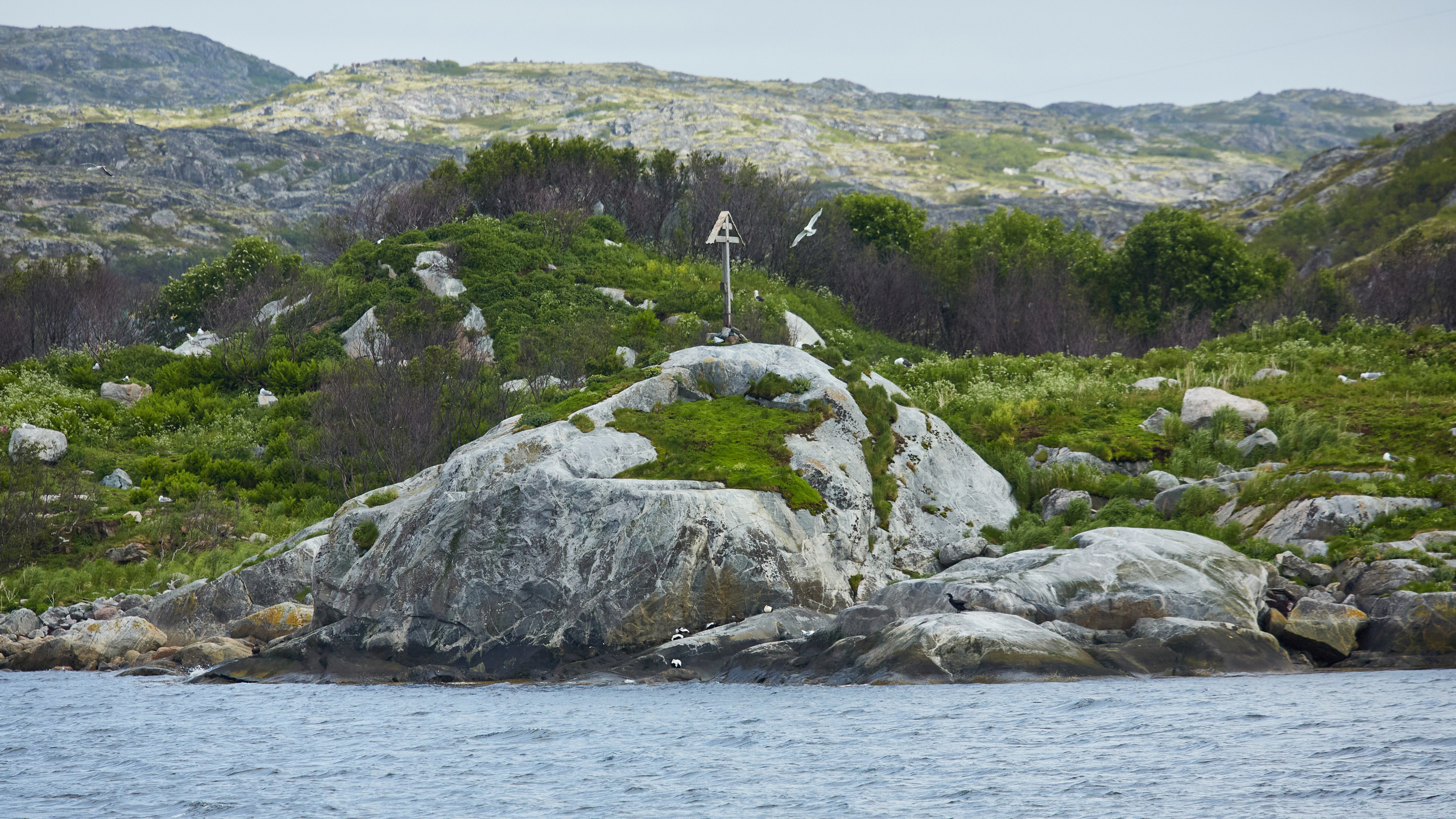 Баренцево море. Пейзажи Крайнего Севера. Баренцево море, Рыбачий, Средний, Немецкий