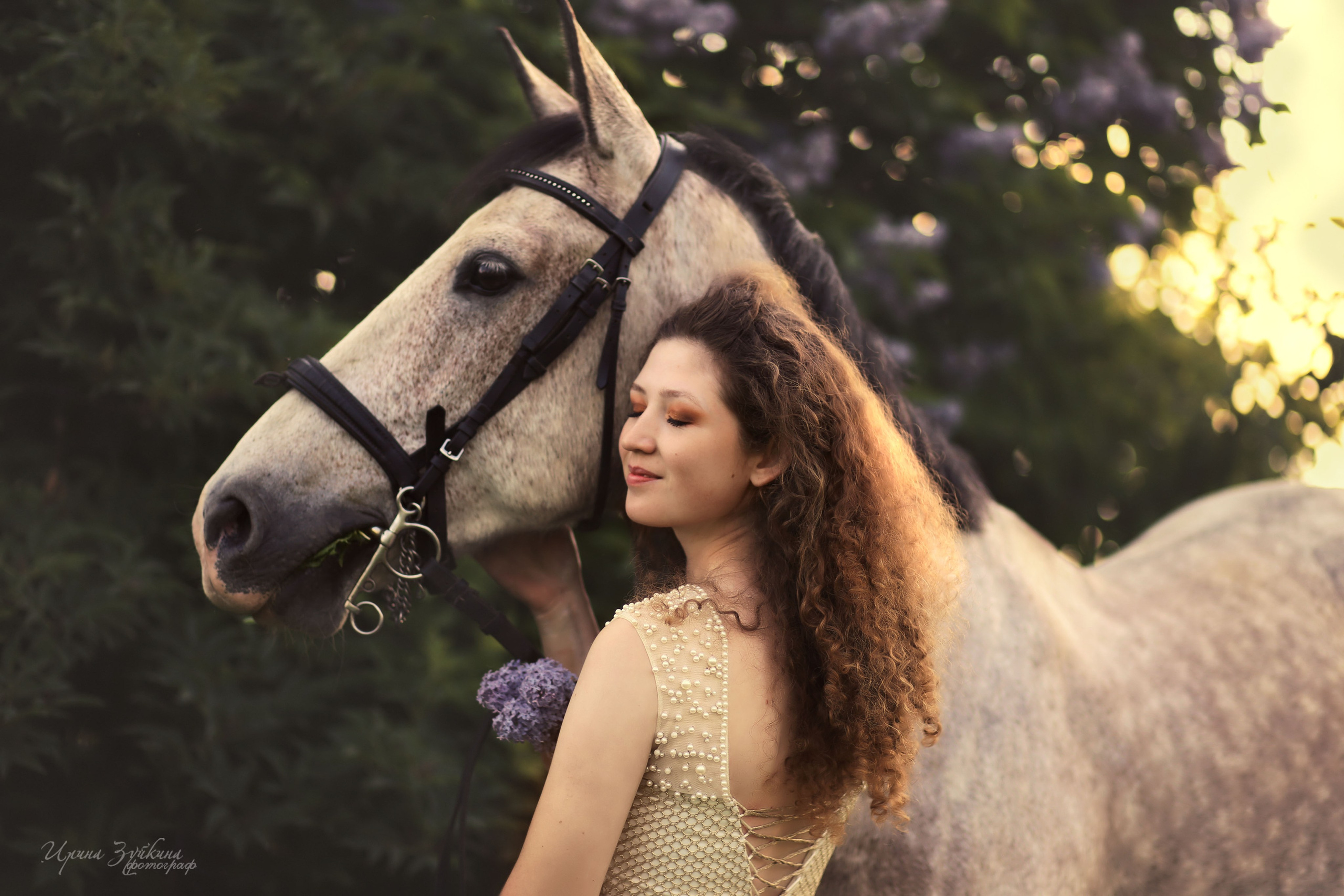 Надя и Туман. Школьный и детский фотограф Старожилово