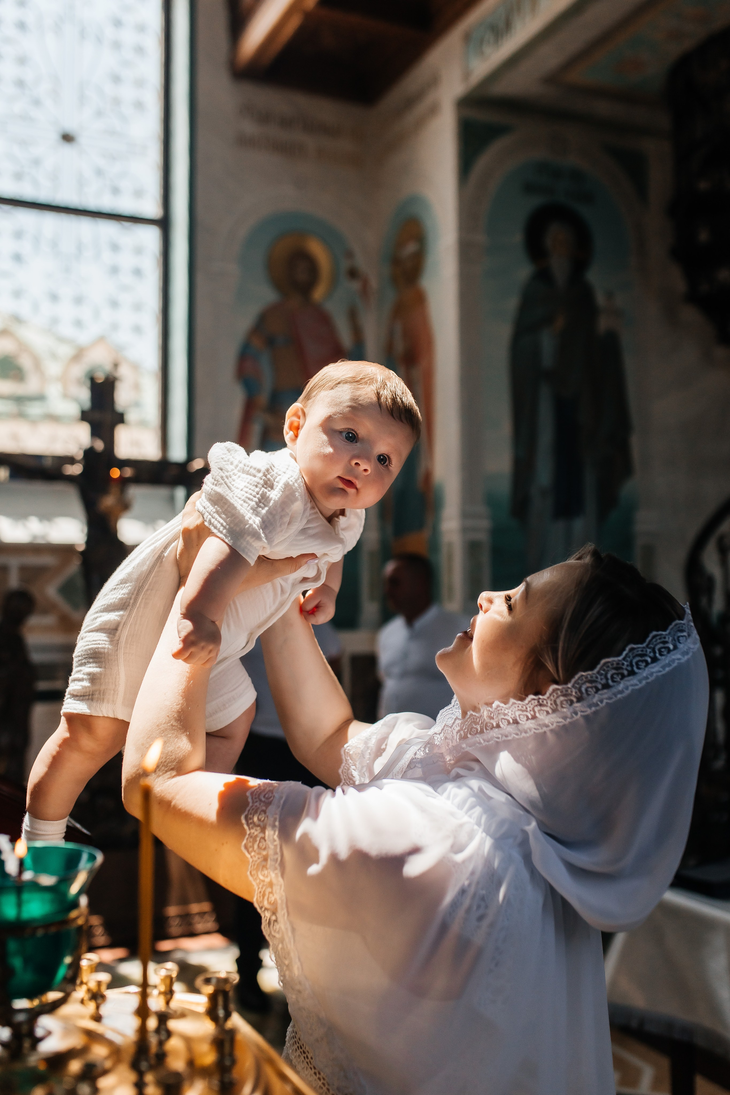 Таинство крещения. Семейный и детский фотограф в Краснодарском крае Буланович Виктория