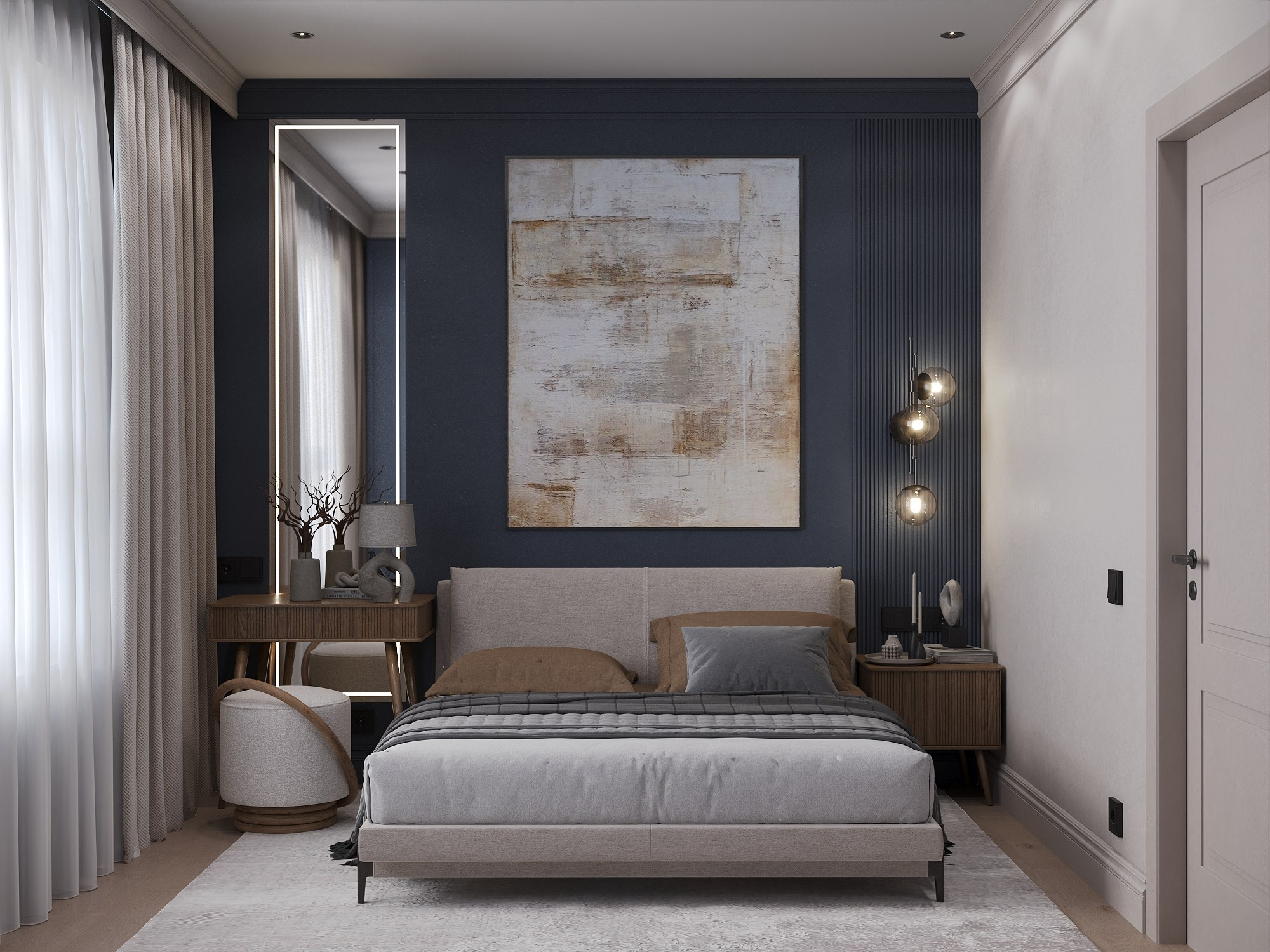 ЖК Город L-Town 50 м². БК студия дизайна интерьера