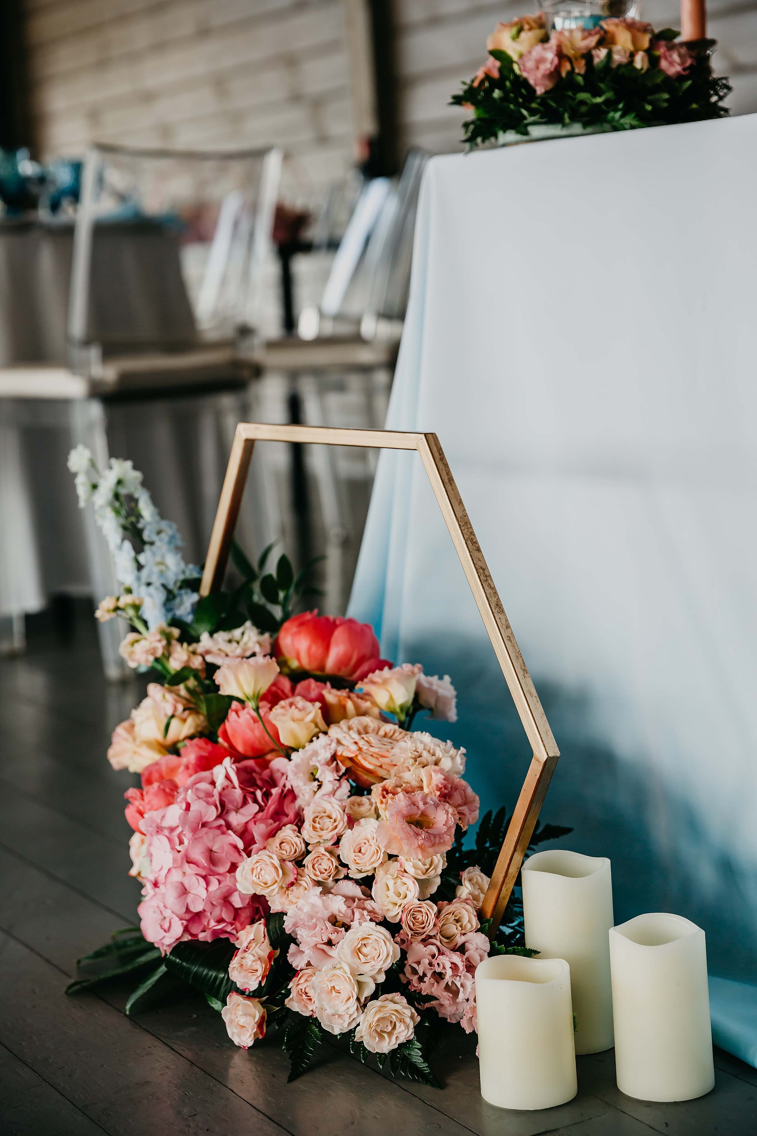 Свадьба в яхт-клубе "Родина". Kirillova Studio — мастерская декора и событий Юли Кирилловой