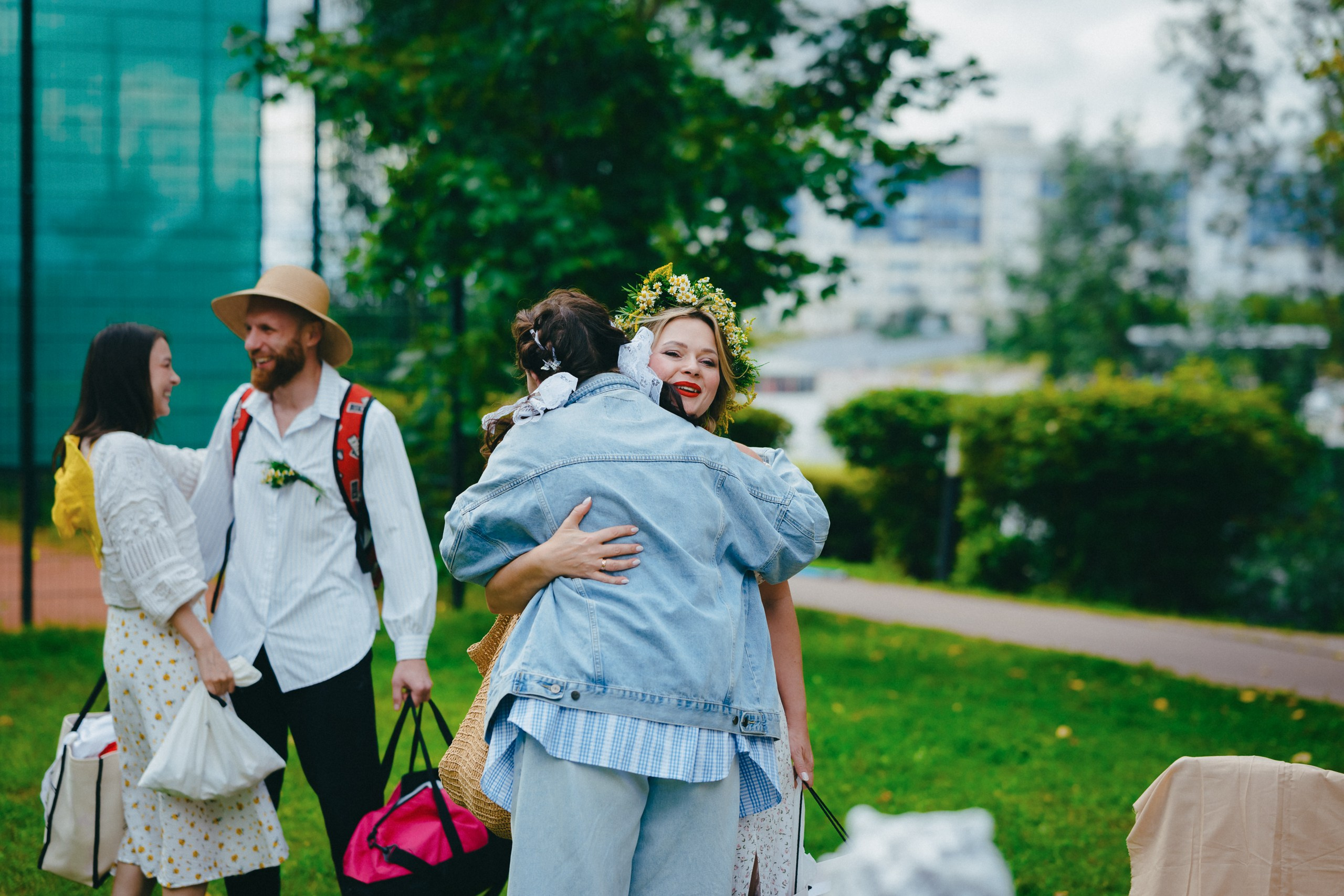 Корпоратив летом под открытым небом. Komonev