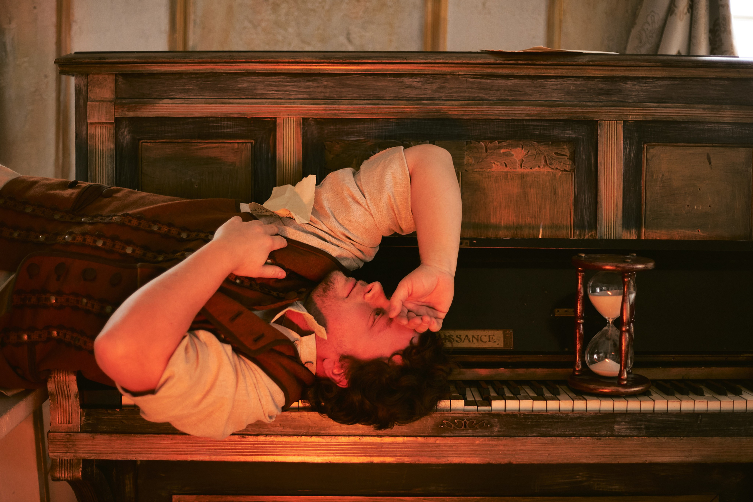 Сергей Друзьяк в образе Бродячего Музыканта. Анна Потявина. Фотограф Москва